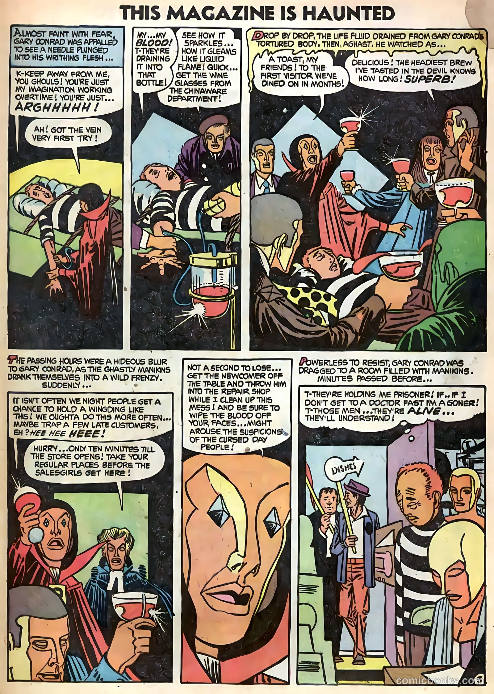This Magazine Is Haunted #17 (1954) — page 21 of 36