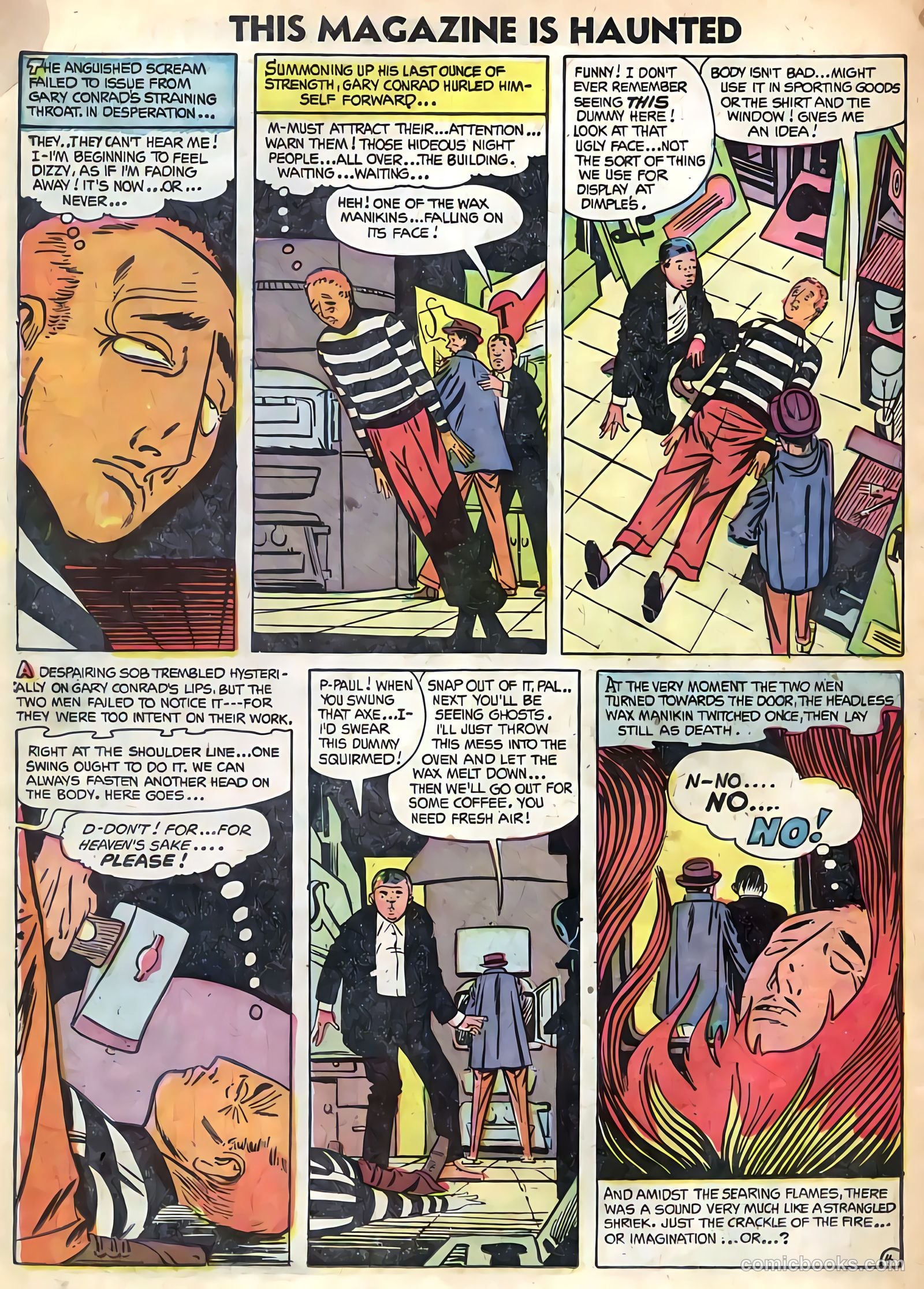This Magazine Is Haunted #17 (1954) — page 22 of 36