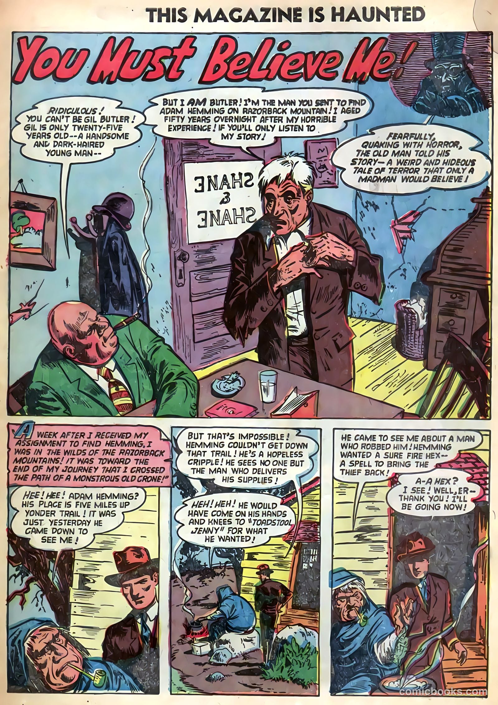 This Magazine Is Haunted #17 (1954) — page 23 of 36
