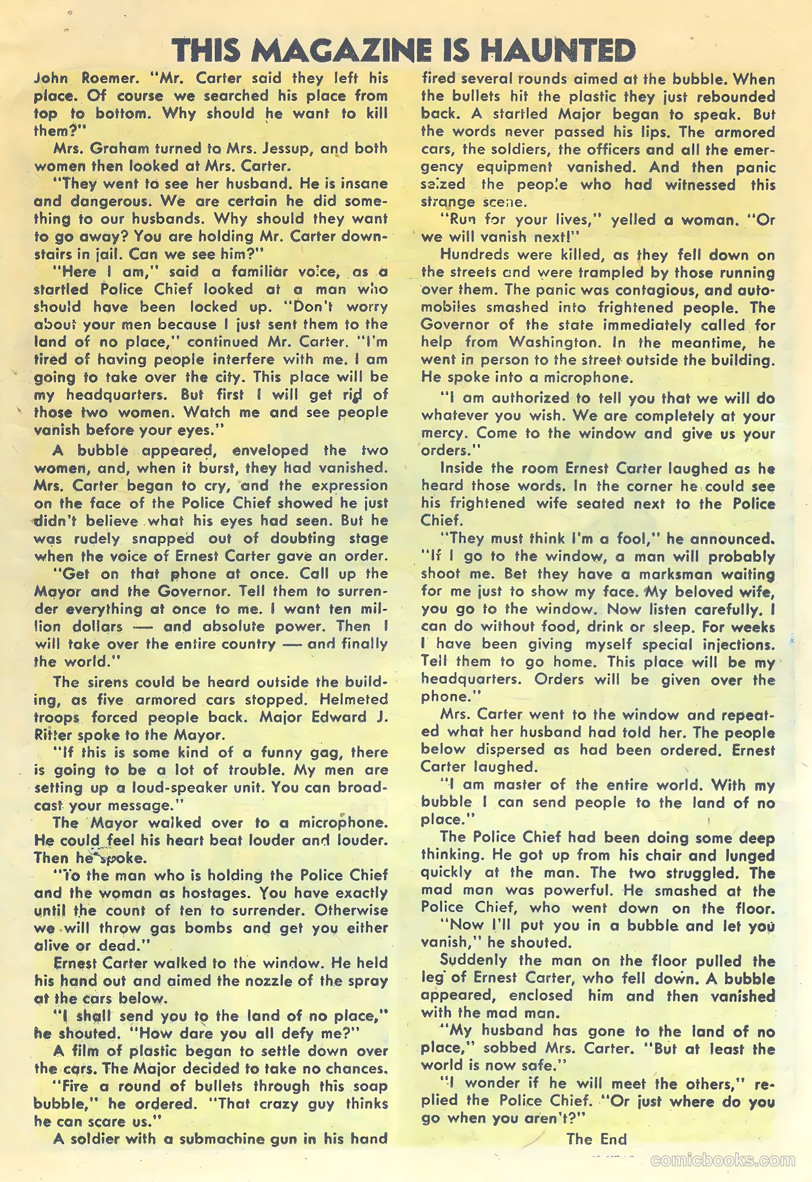 This Magazine Is Haunted #18 (1954) — page 17 of 36