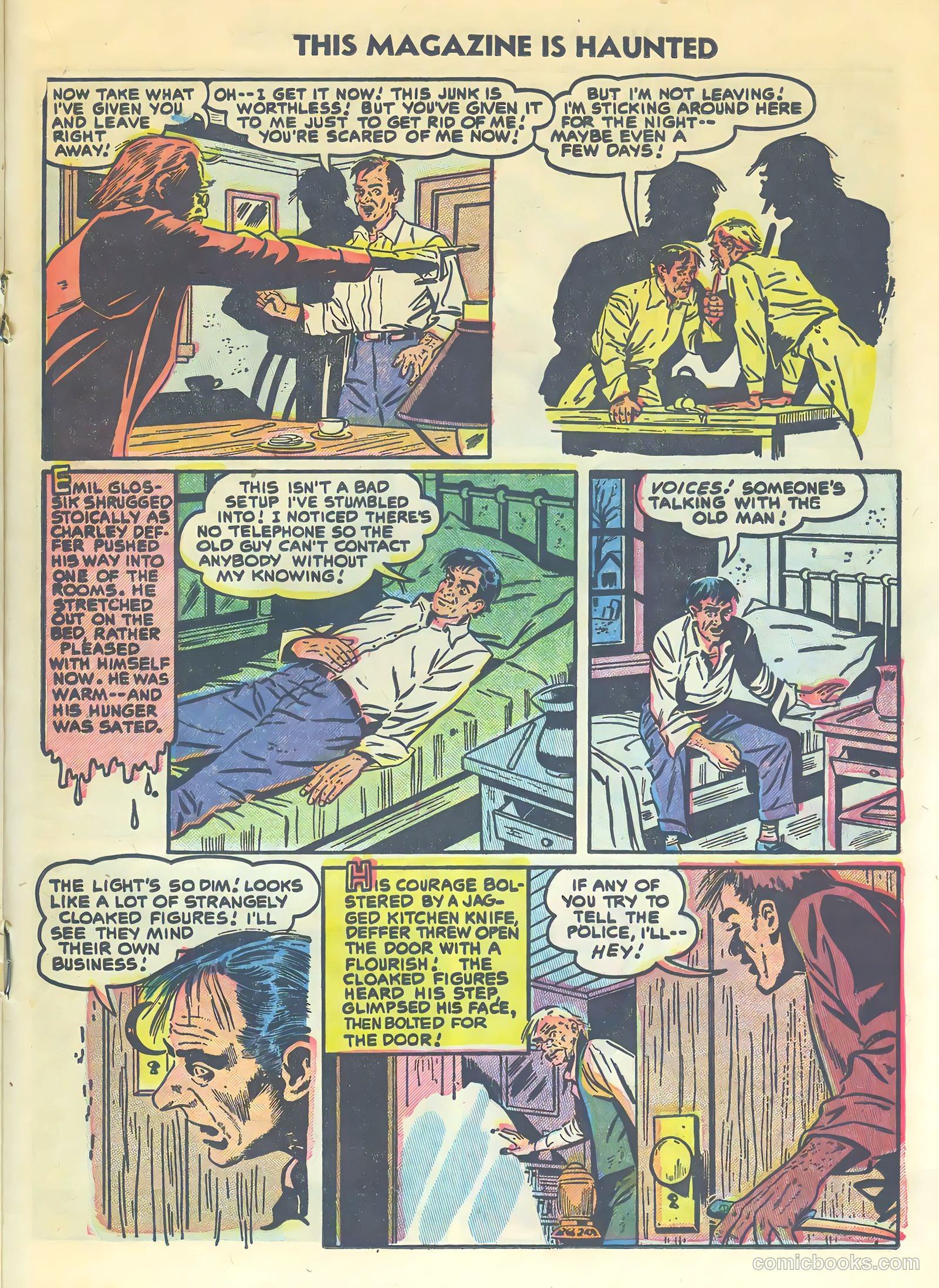 This Magazine Is Haunted #18 (1954) — page 21 of 36