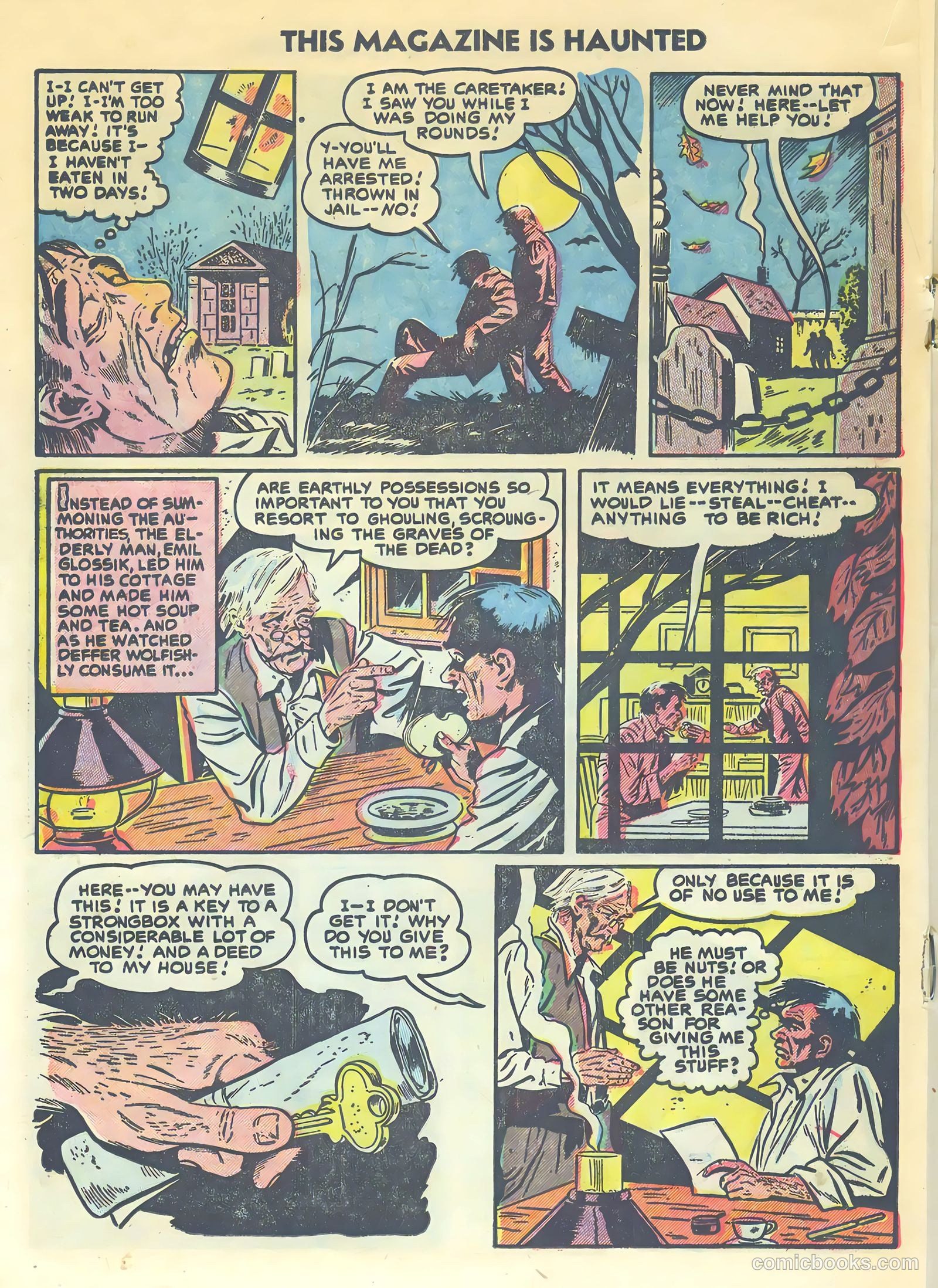 This Magazine Is Haunted #18 (1954) — page 20 of 36