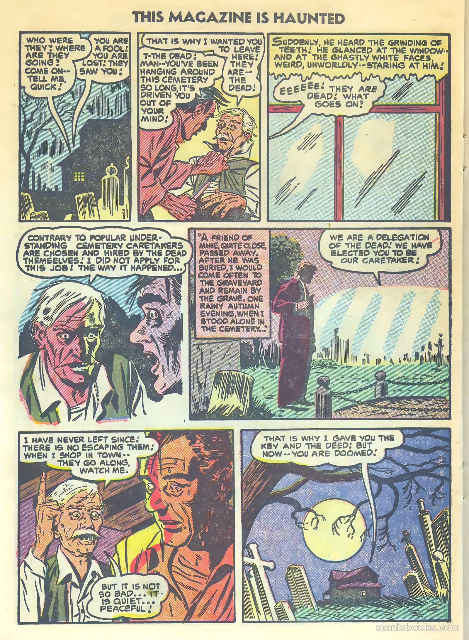 This Magazine Is Haunted #18 (1954) — page 22 of 36