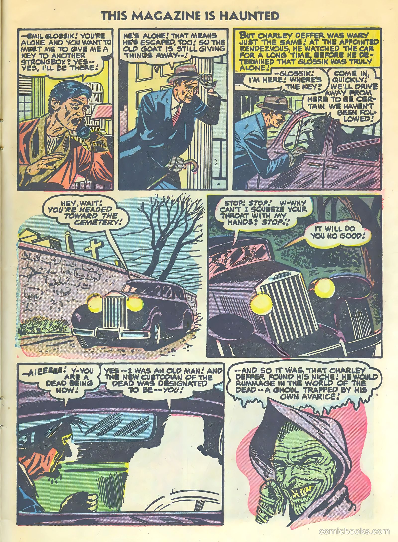 This Magazine Is Haunted #18 (1954) — page 25 of 36
