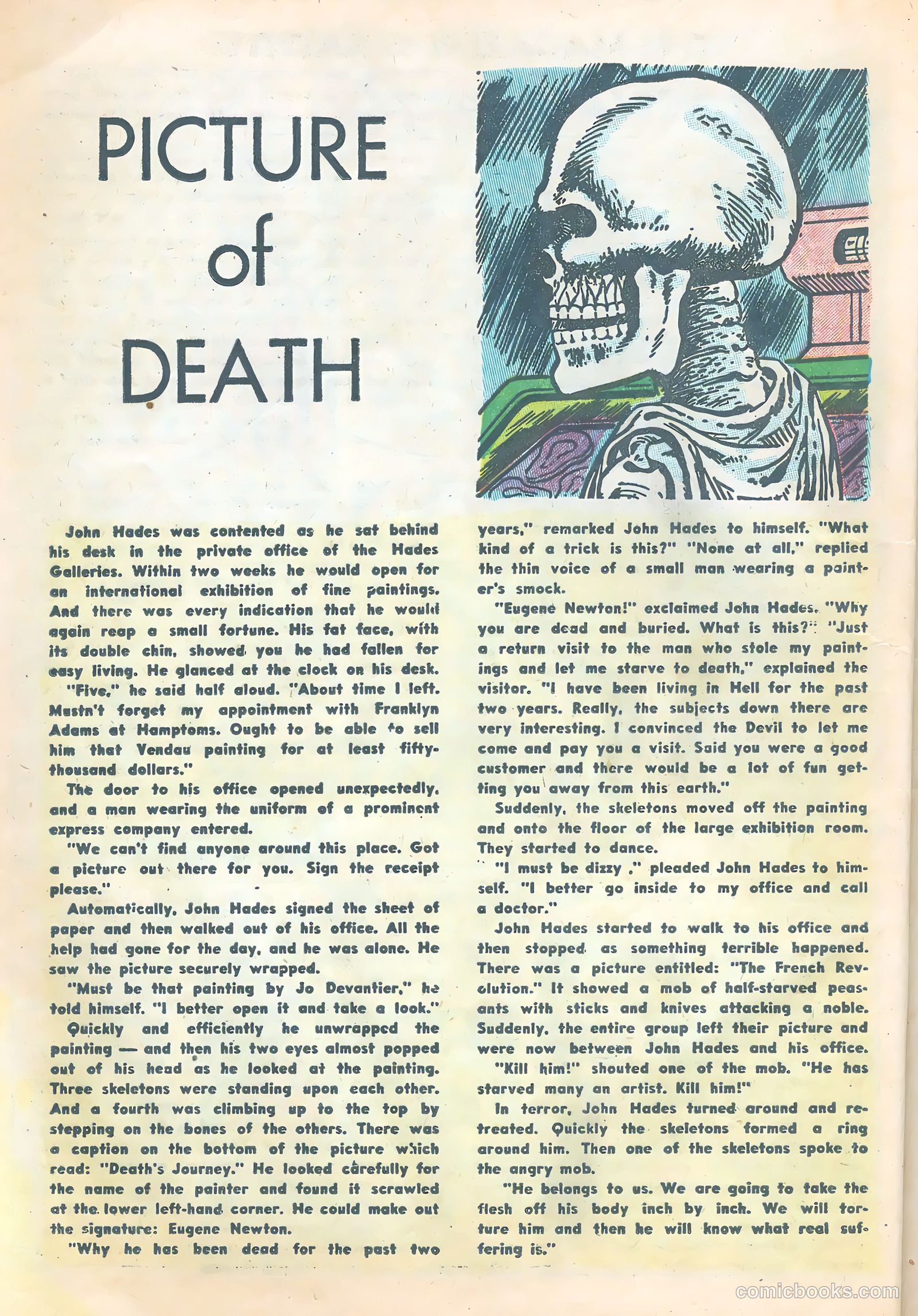 This Magazine Is Haunted #19 (1954) — page 16 of 36