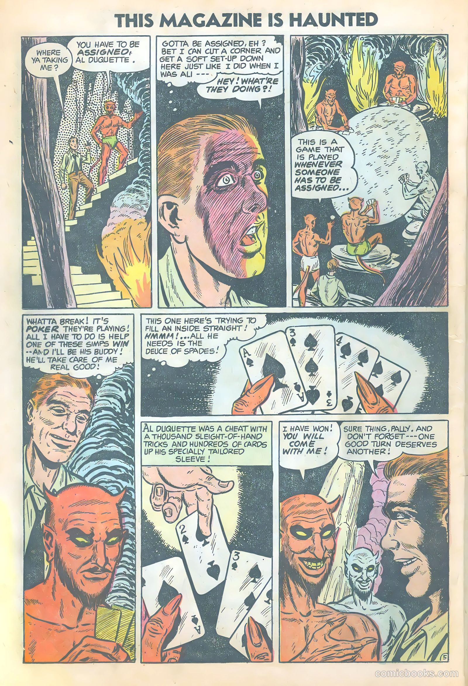 This Magazine Is Haunted #19 (1954) — page 22 of 36