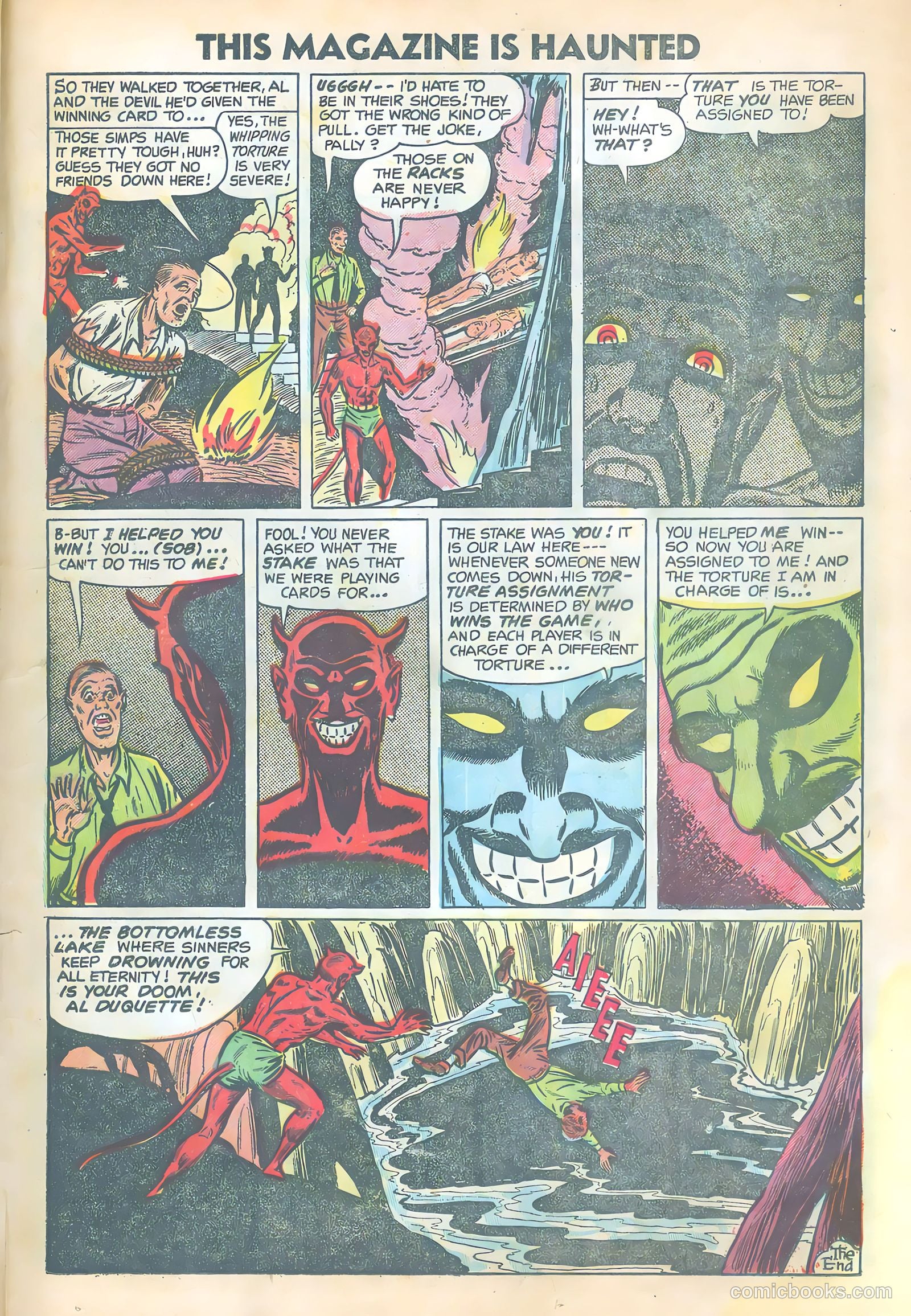 This Magazine Is Haunted #19 (1954) — page 23 of 36