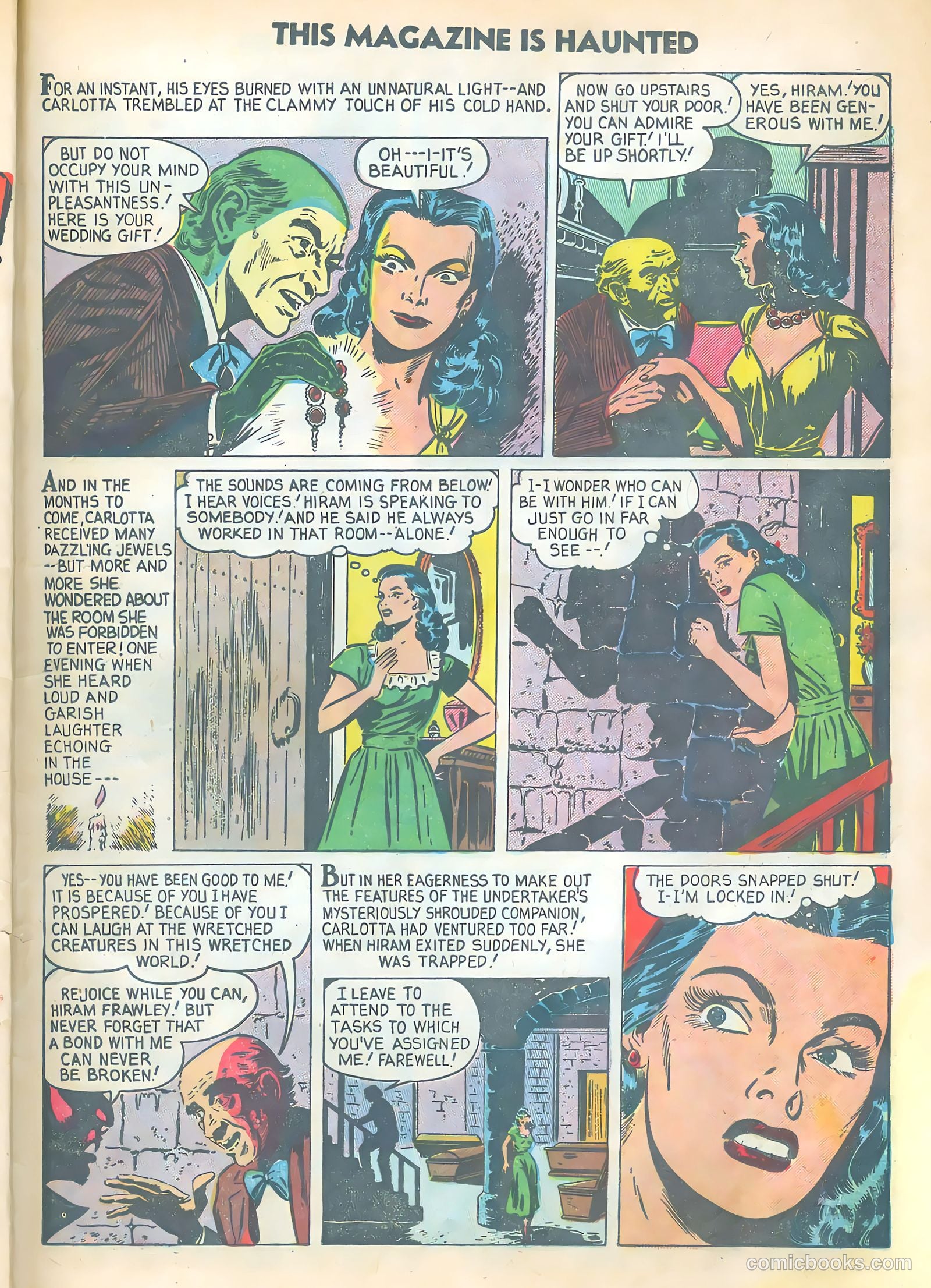 This Magazine Is Haunted #19 (1954) — page 25 of 36
