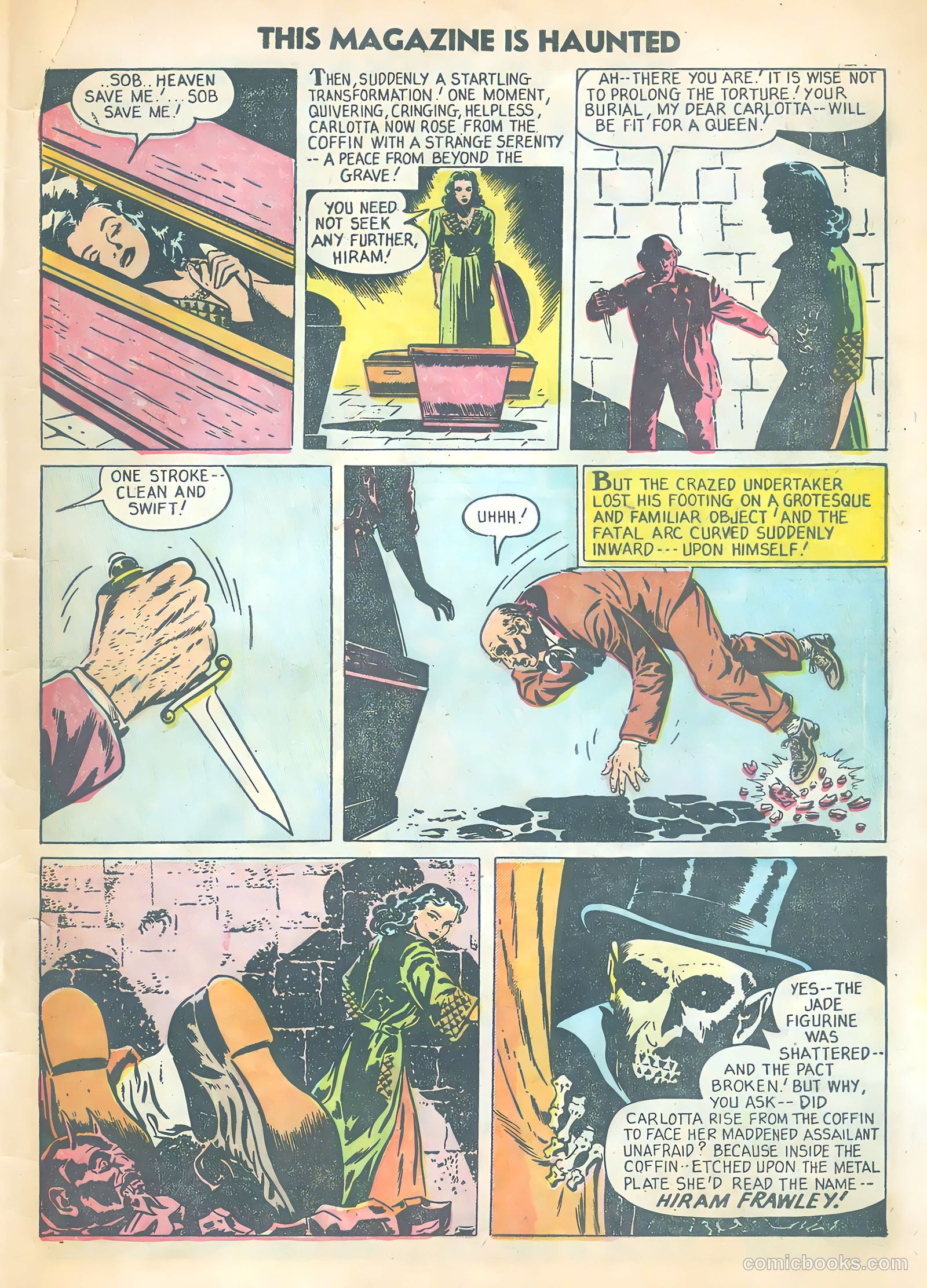 This Magazine Is Haunted #19 (1954) — page 31 of 36