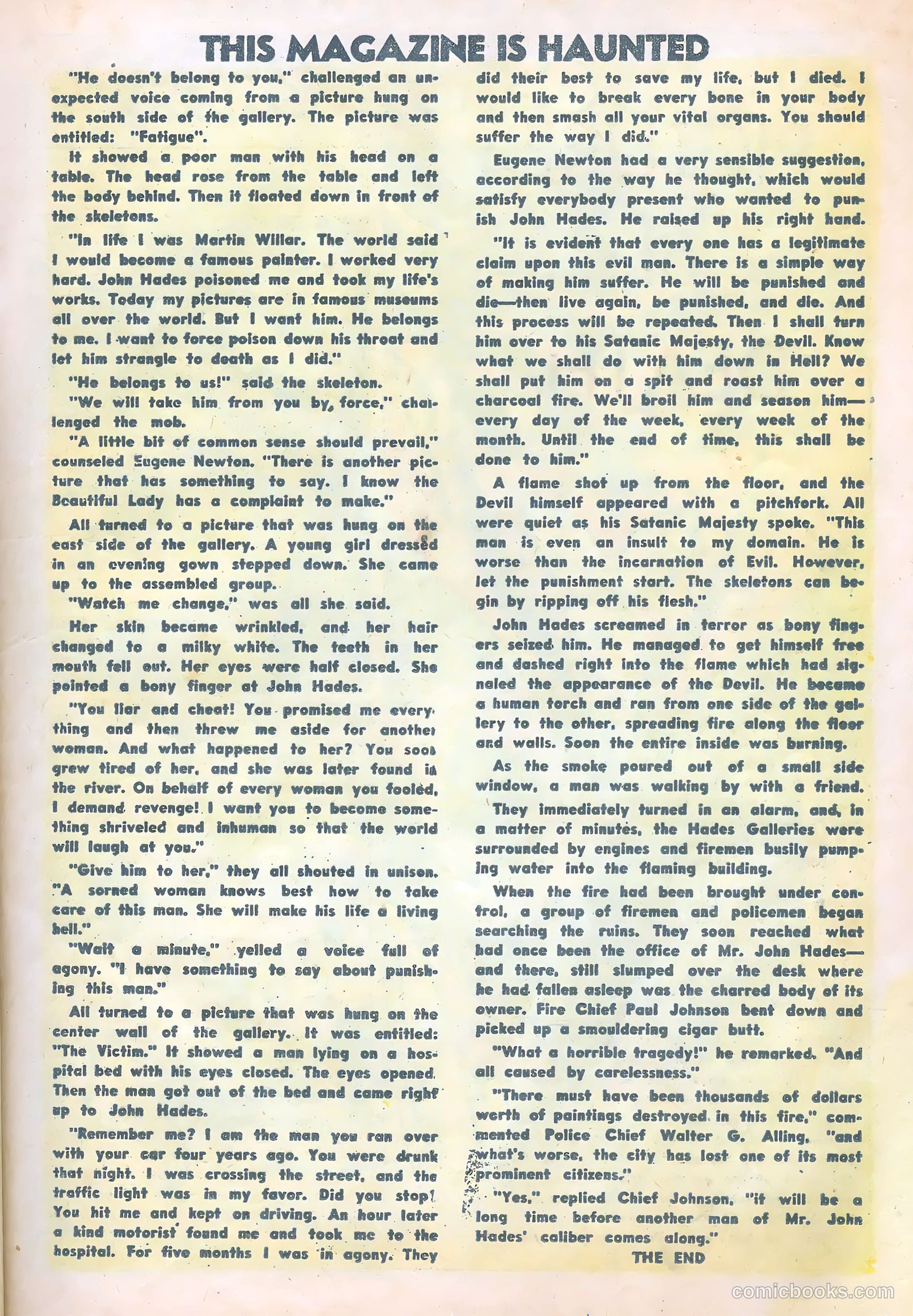 This Magazine Is Haunted #19 (1954) — page 17 of 36