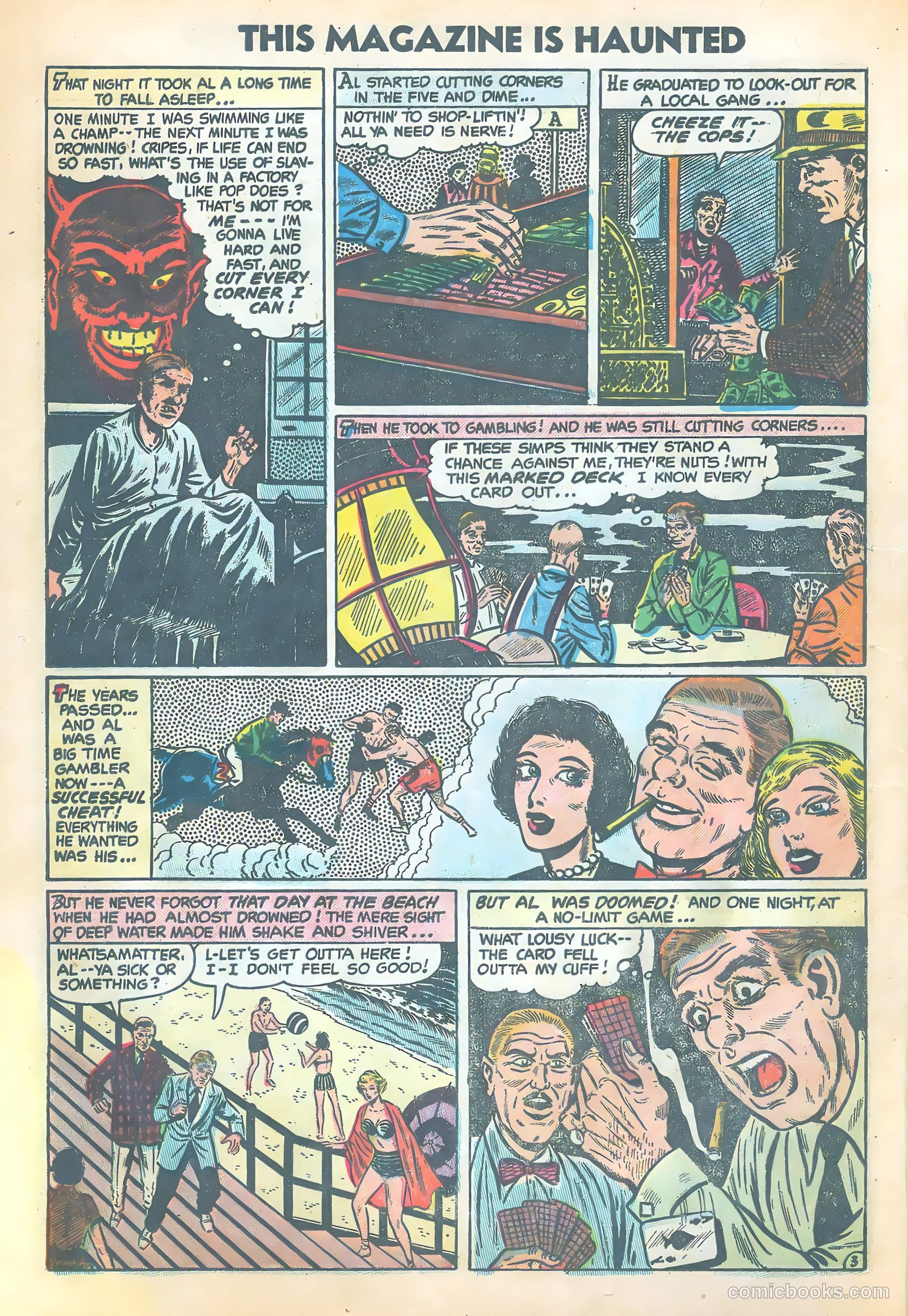 This Magazine Is Haunted #19 (1954) — page 20 of 36