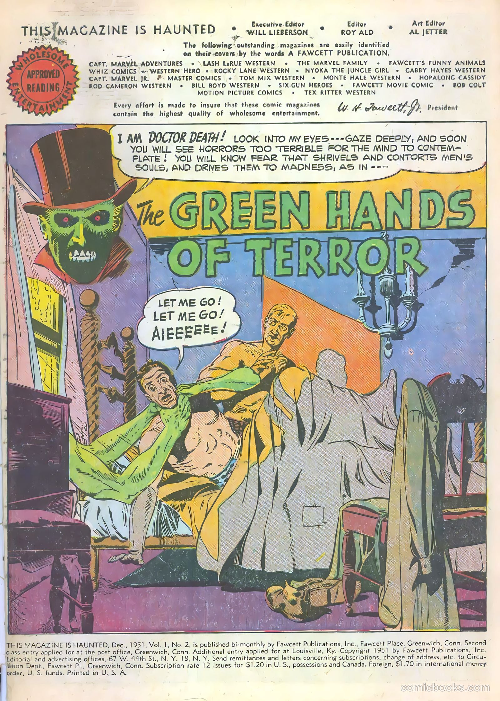 This Magazine Is Haunted #2 (1951) — page 3 of 36