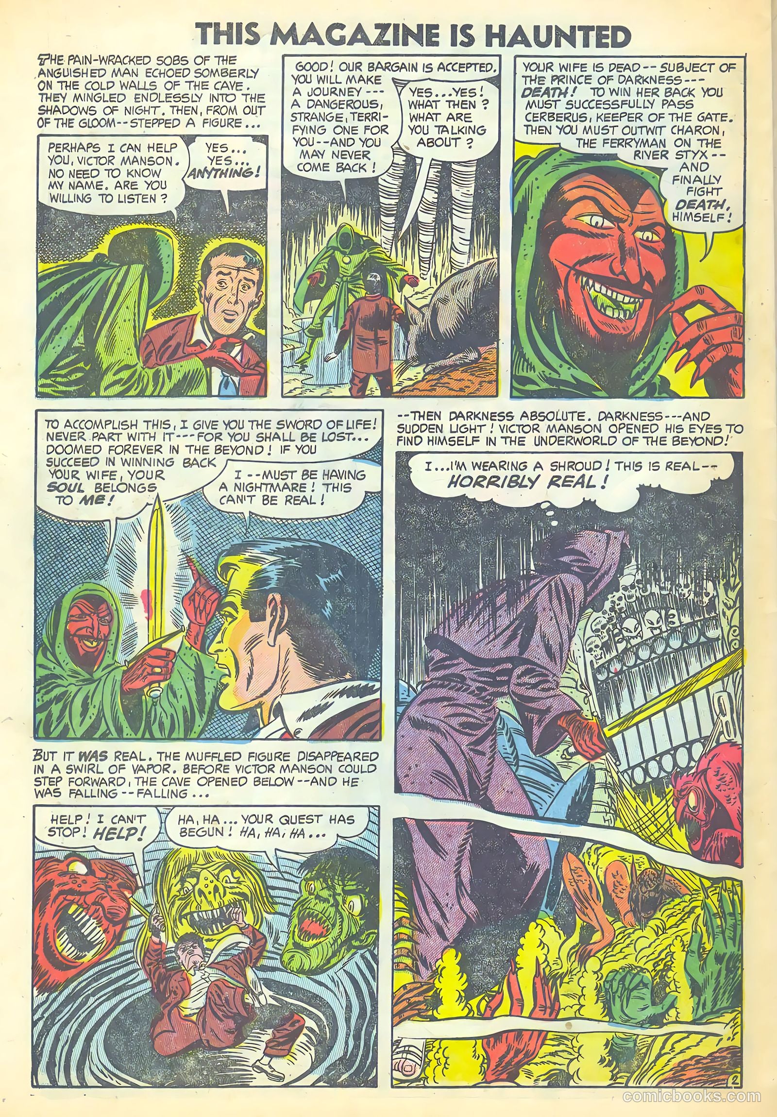 This Magazine Is Haunted #20 (1954) — page 28 of 36