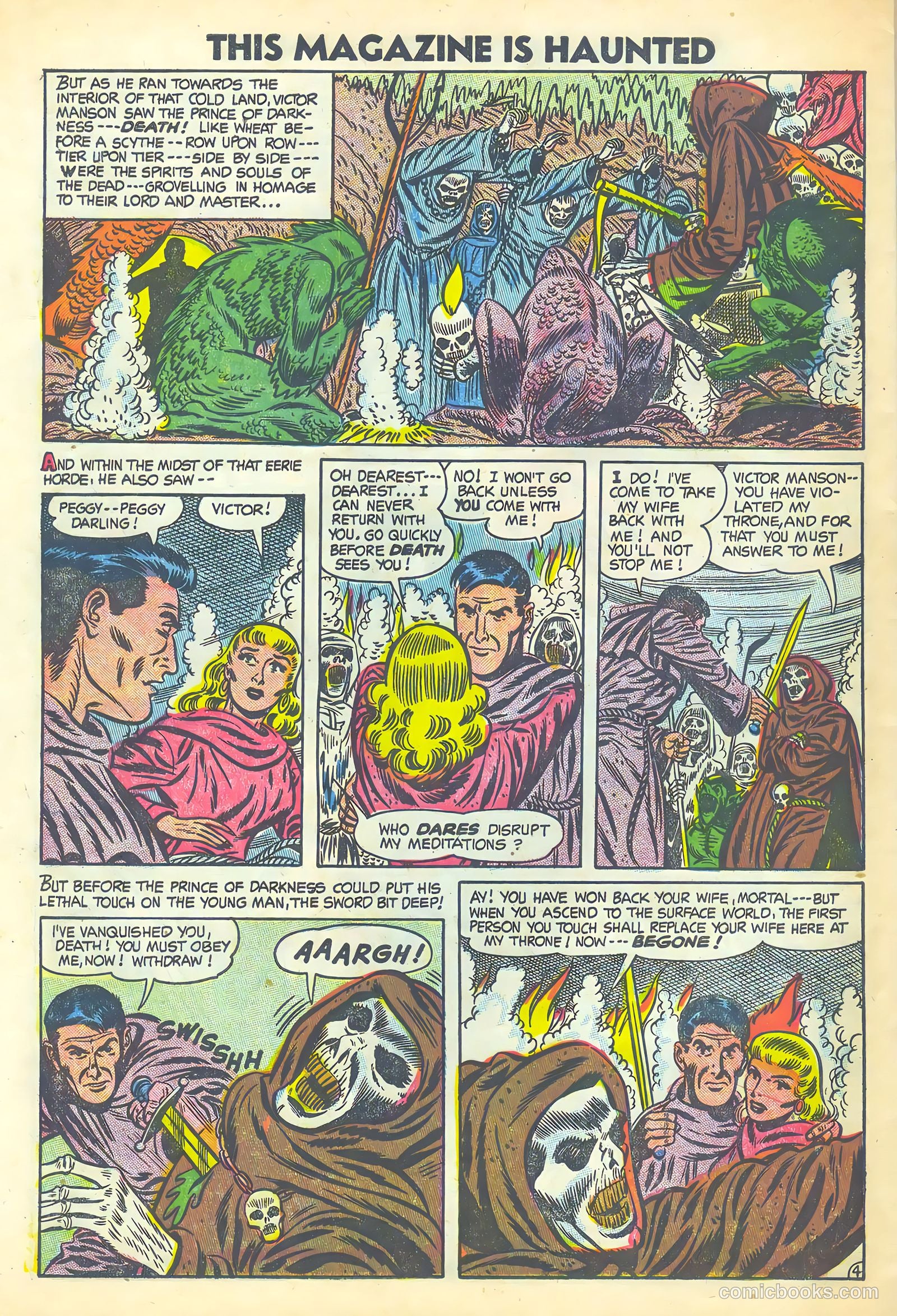 This Magazine Is Haunted #20 (1954) — page 30 of 36