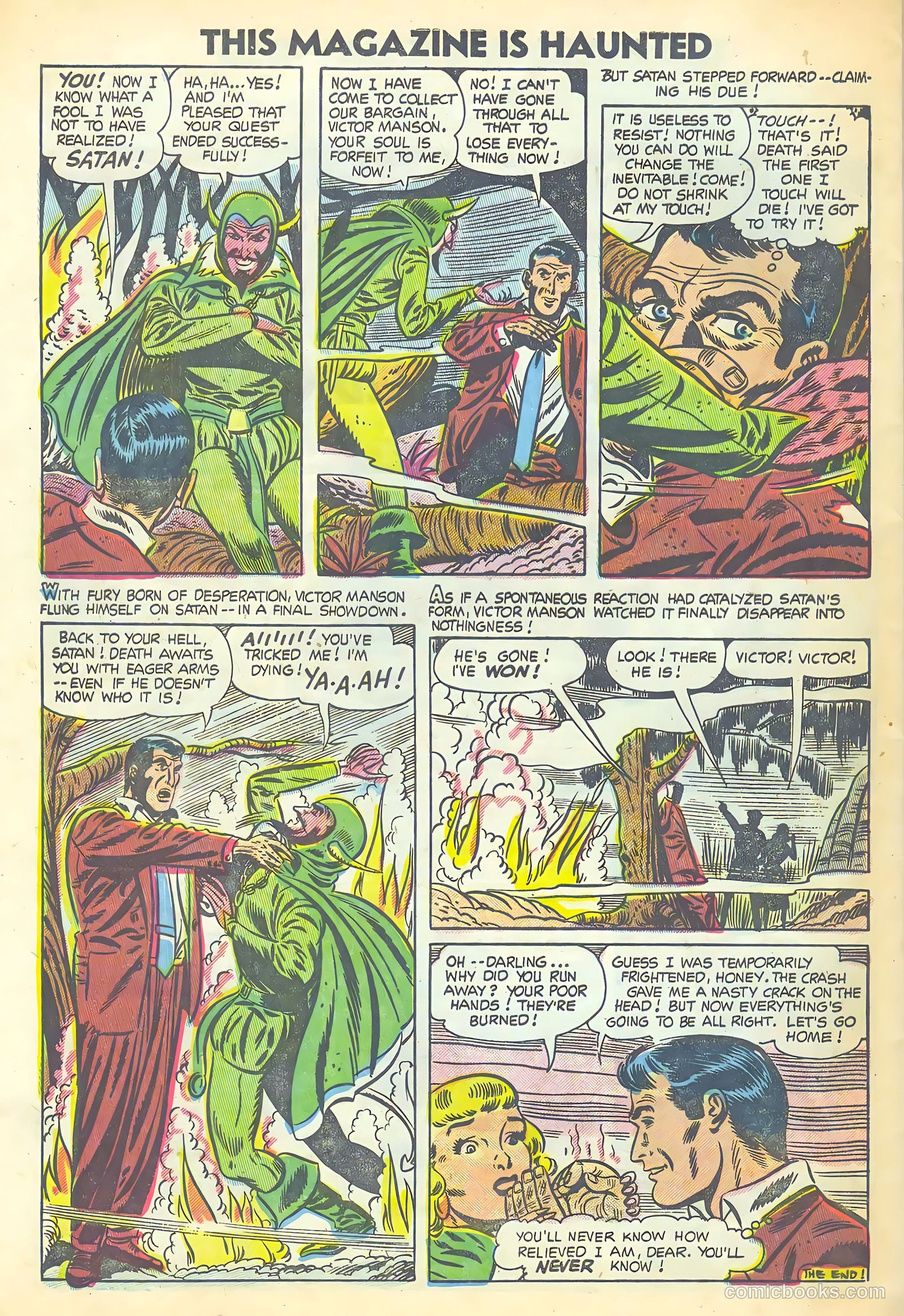 This Magazine Is Haunted #20 (1954) — page 32 of 36