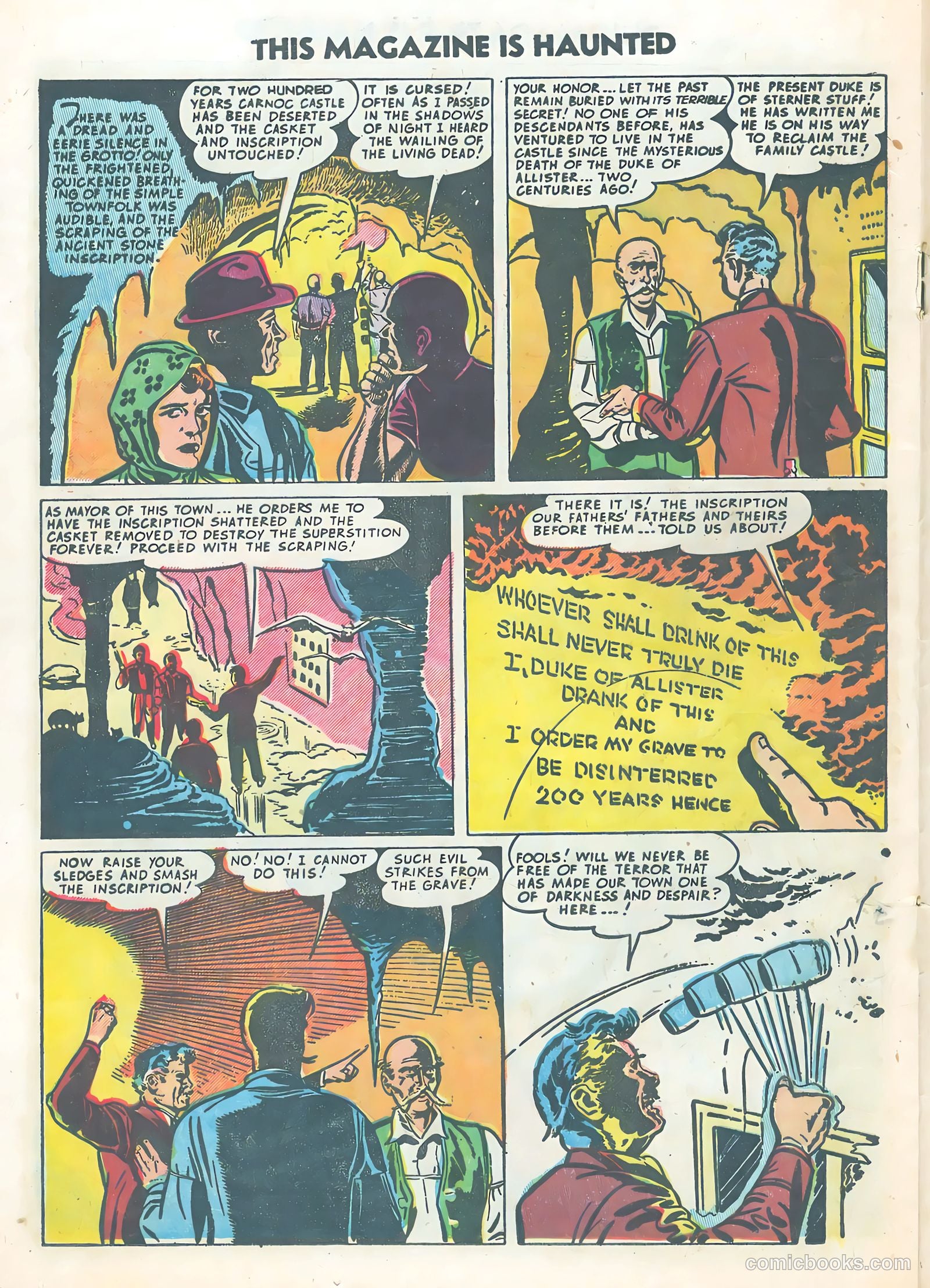 This Magazine Is Haunted #21 (1954) — page 20 of 36