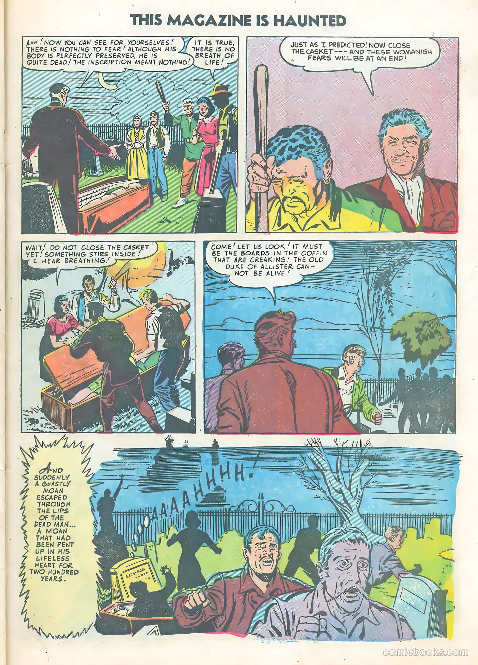 This Magazine Is Haunted #21 (1954) — page 25 of 36