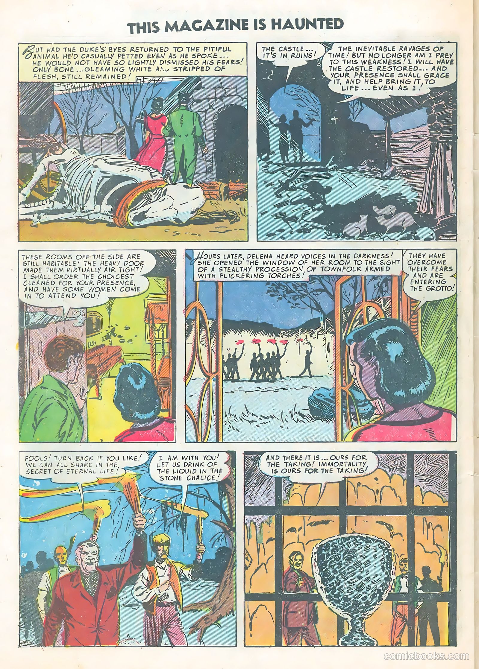 This Magazine Is Haunted #21 (1954) — page 28 of 36