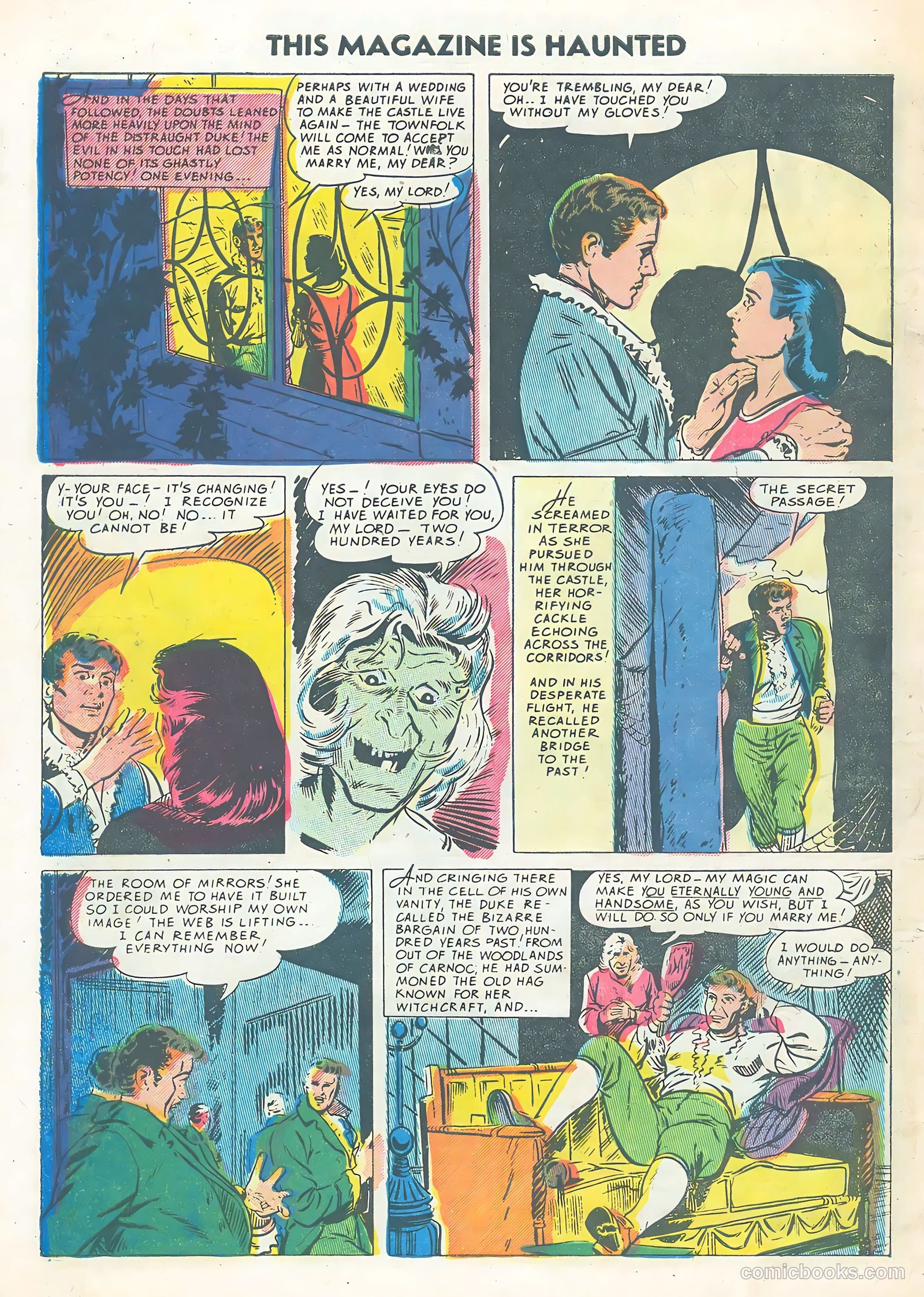 This Magazine Is Haunted #21 (1954) — page 30 of 36
