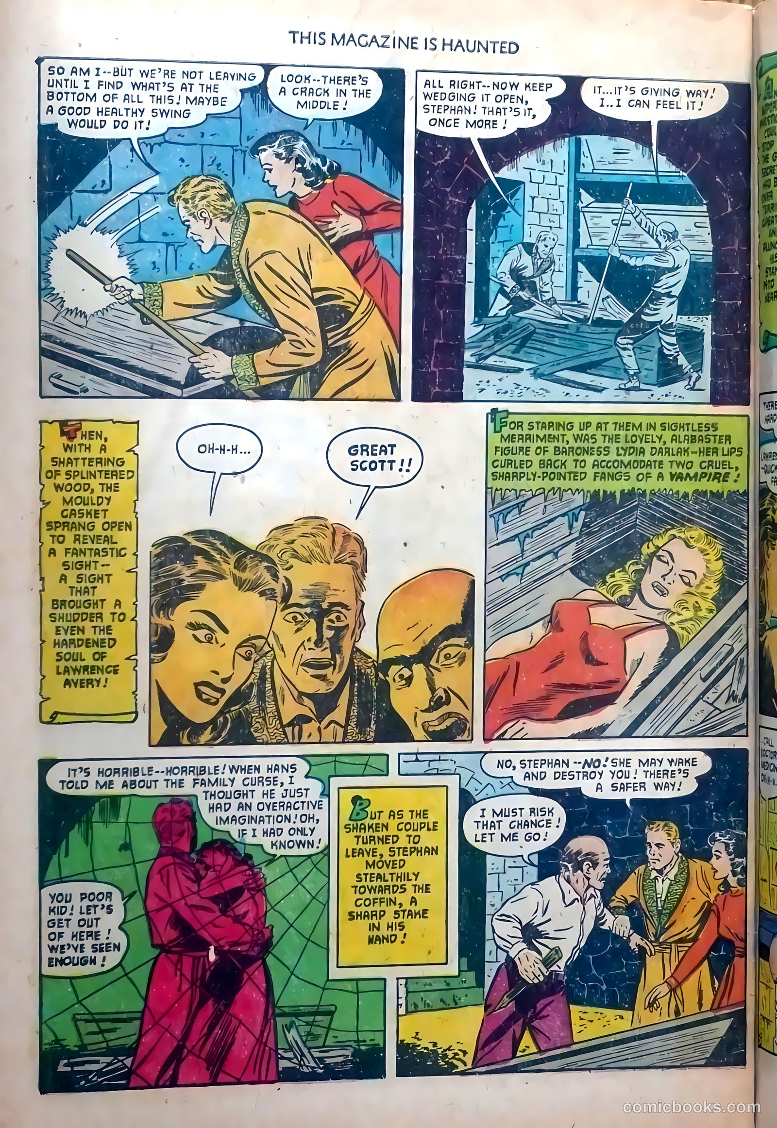 This Magazine Is Haunted #3 (1952) — page 30 of 36