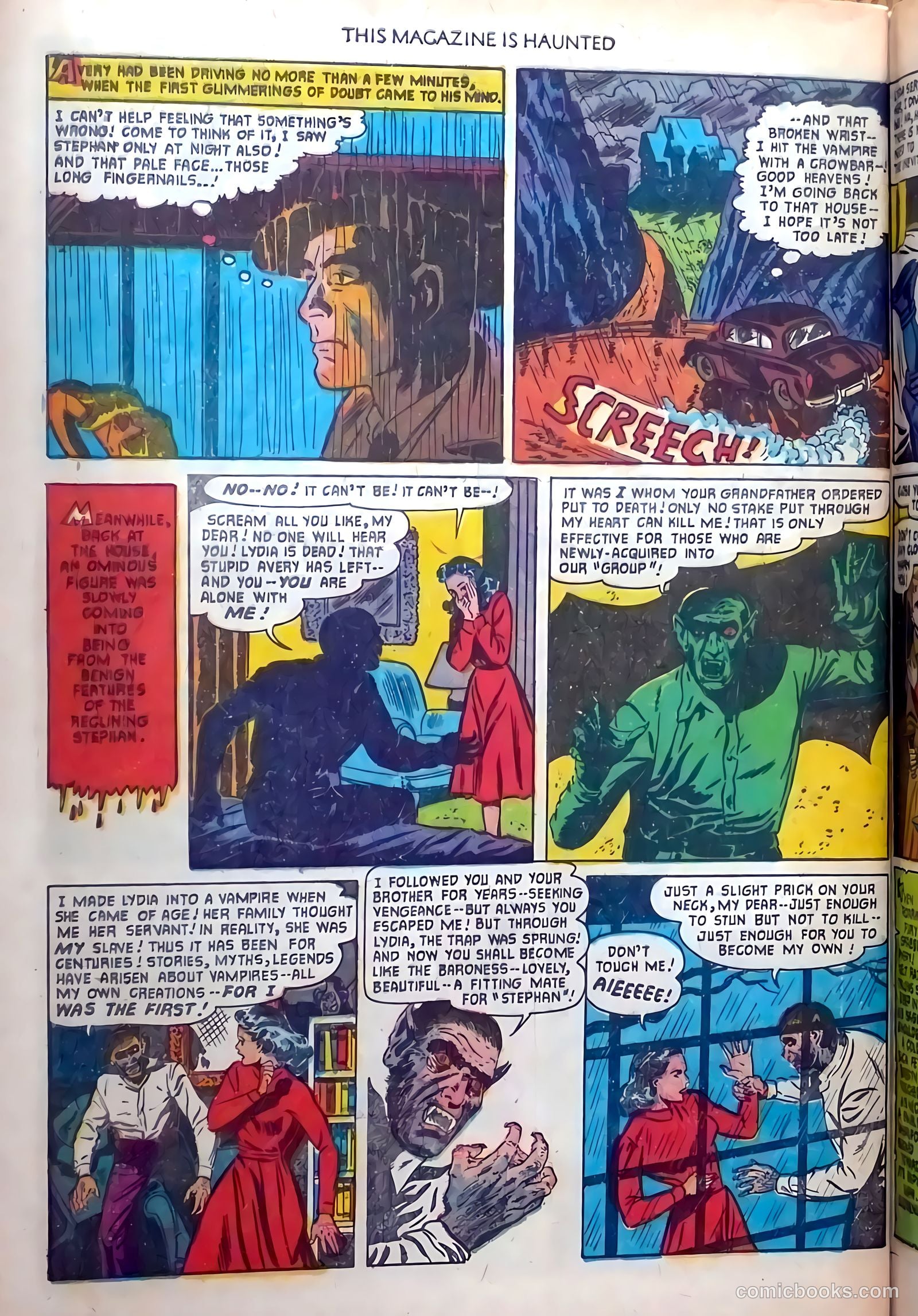 This Magazine Is Haunted #3 (1952) — page 32 of 36