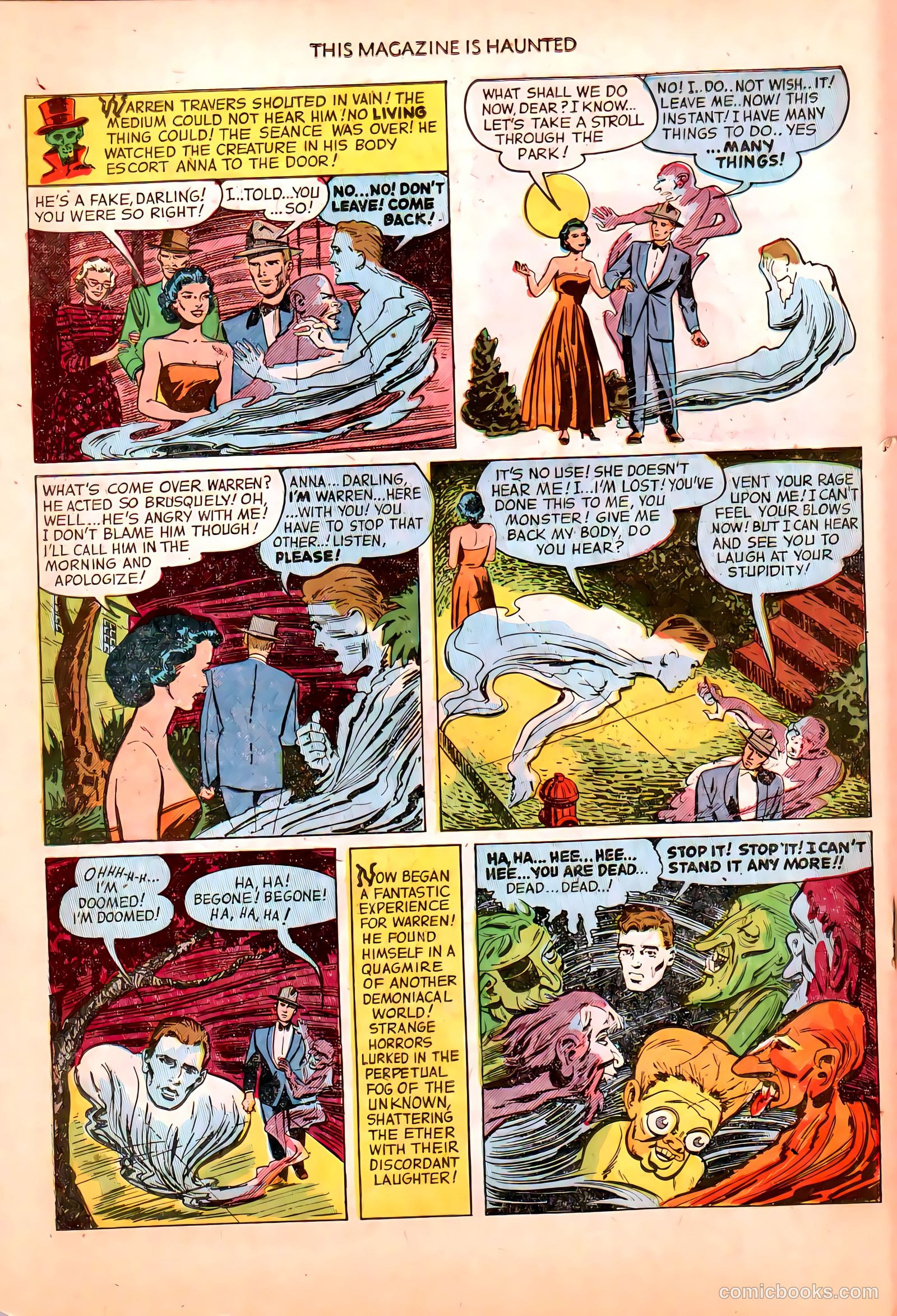 This Magazine Is Haunted #4 (1952) — page 18 of 36
