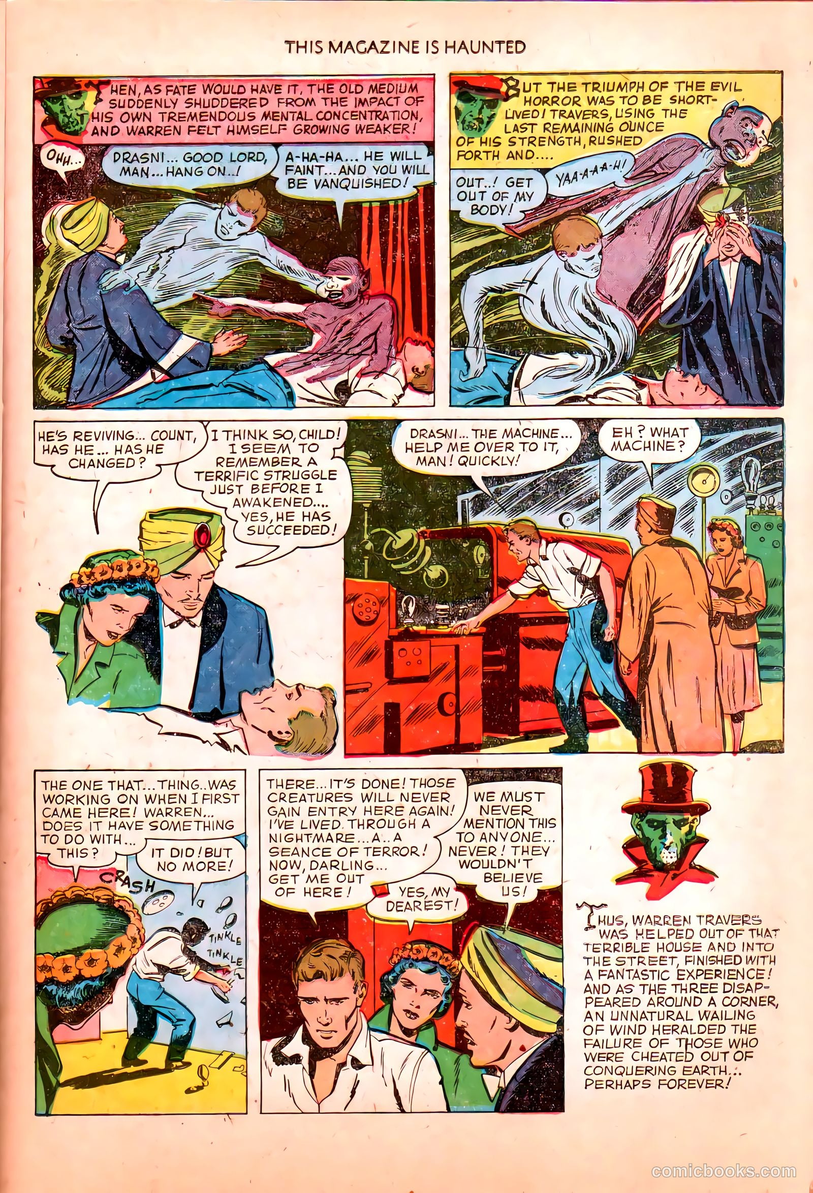 This Magazine Is Haunted #4 (1952) — page 23 of 36