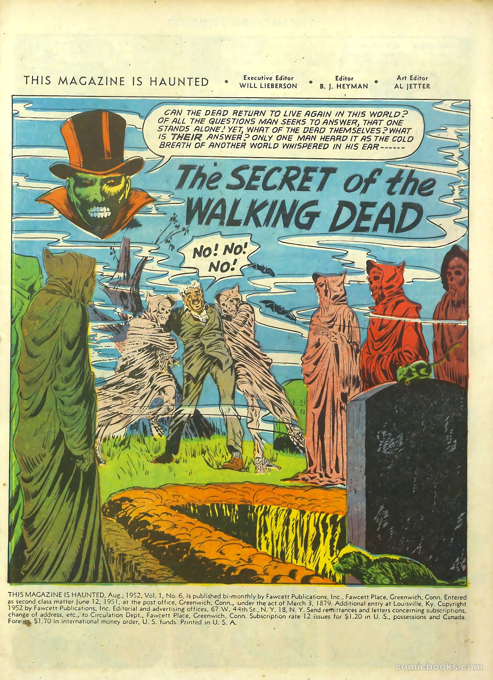 This Magazine Is Haunted #6 (1952) — page 3 of 36