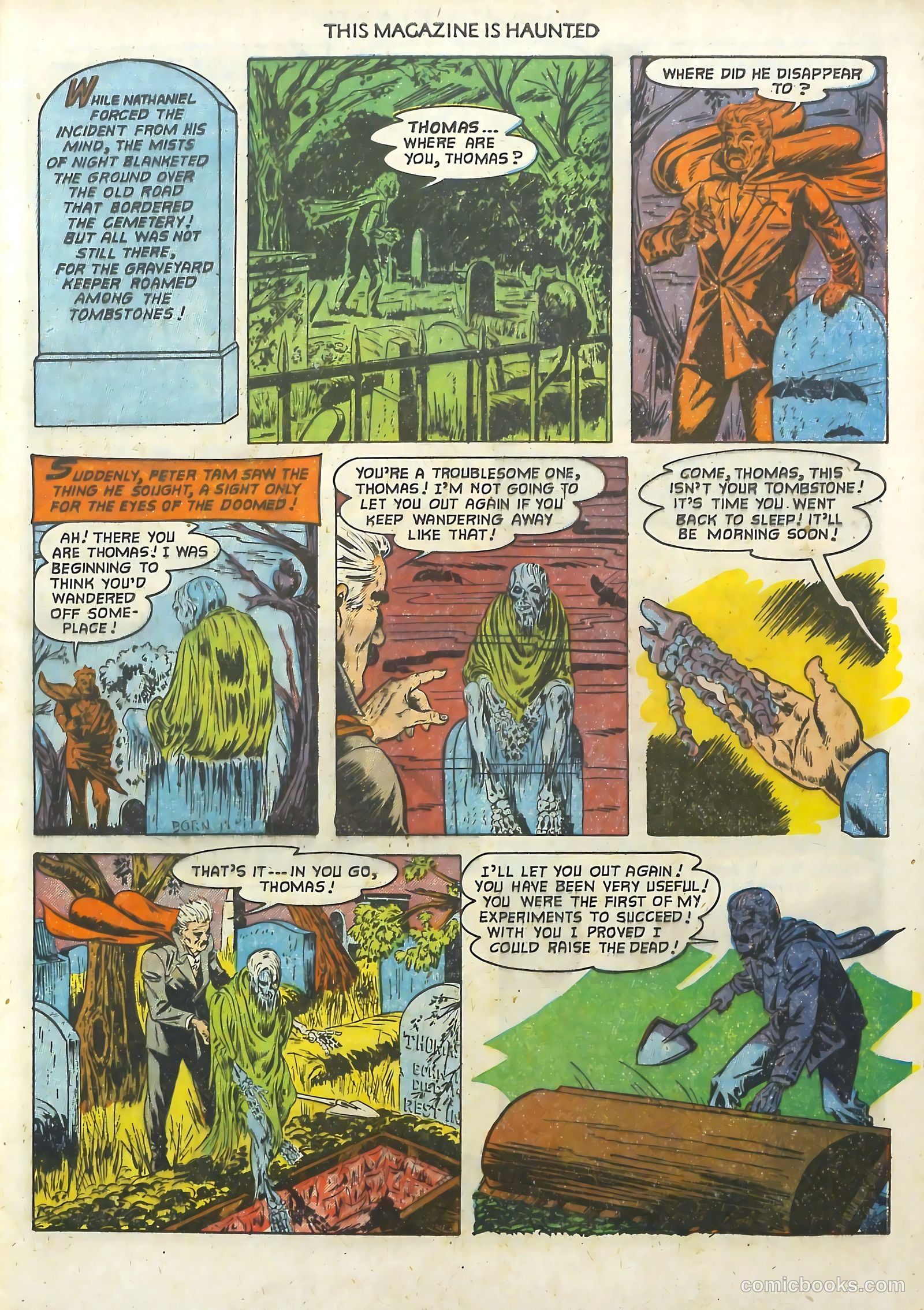 This Magazine Is Haunted #6 (1952) — page 5 of 36