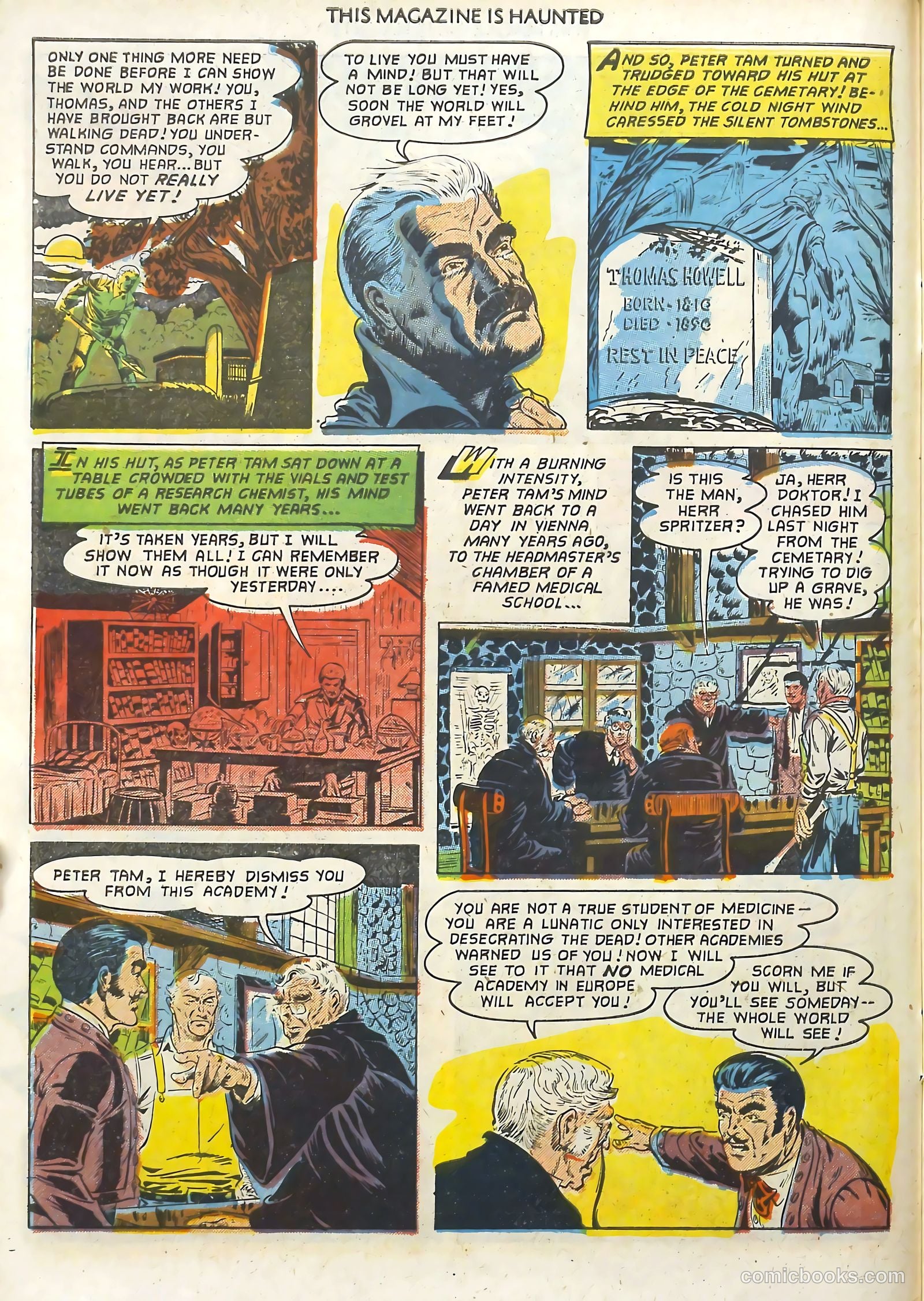 This Magazine Is Haunted #6 (1952) — page 6 of 36