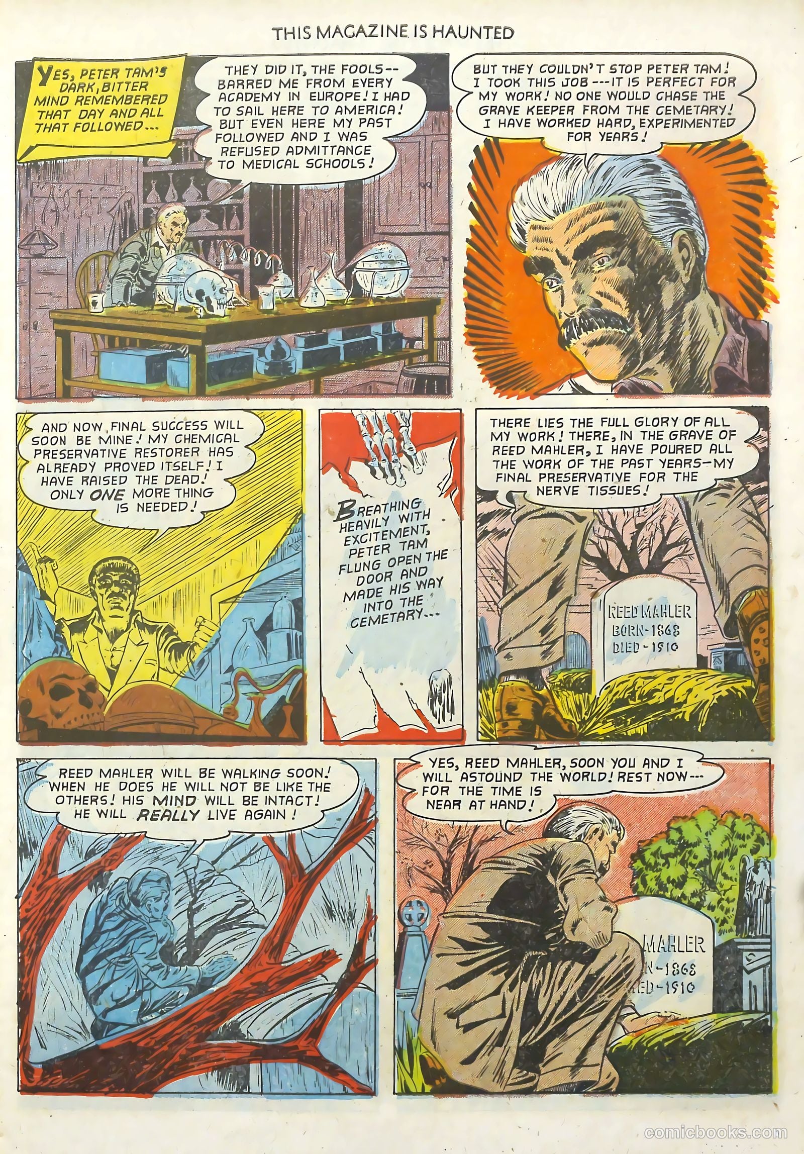 This Magazine Is Haunted #6 (1952) — page 7 of 36