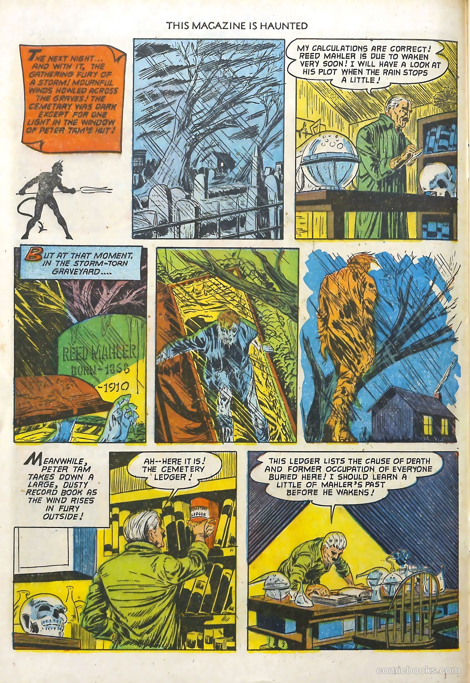 This Magazine Is Haunted #6 (1952) — page 8 of 36