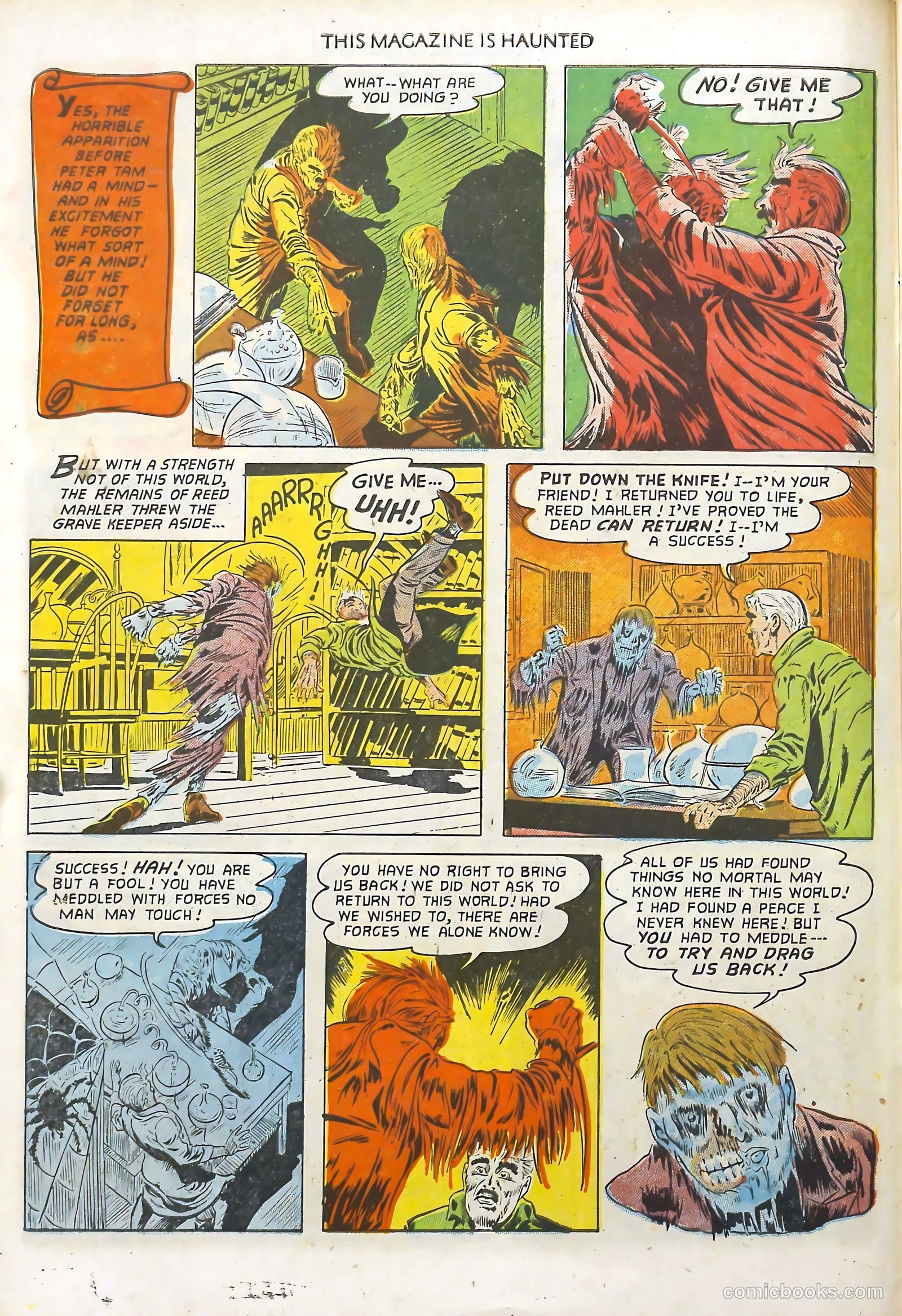 This Magazine Is Haunted #6 (1952) — page 10 of 36