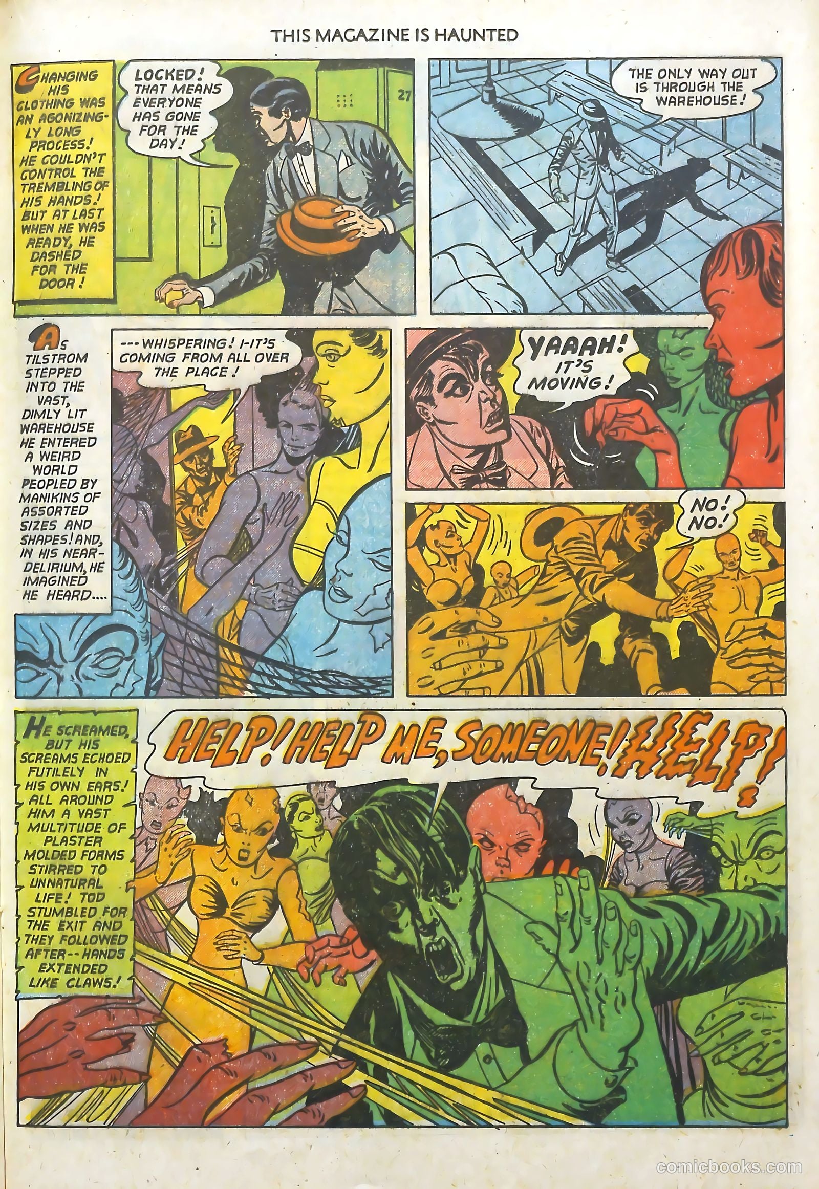 This Magazine Is Haunted #6 (1952) — page 21 of 36