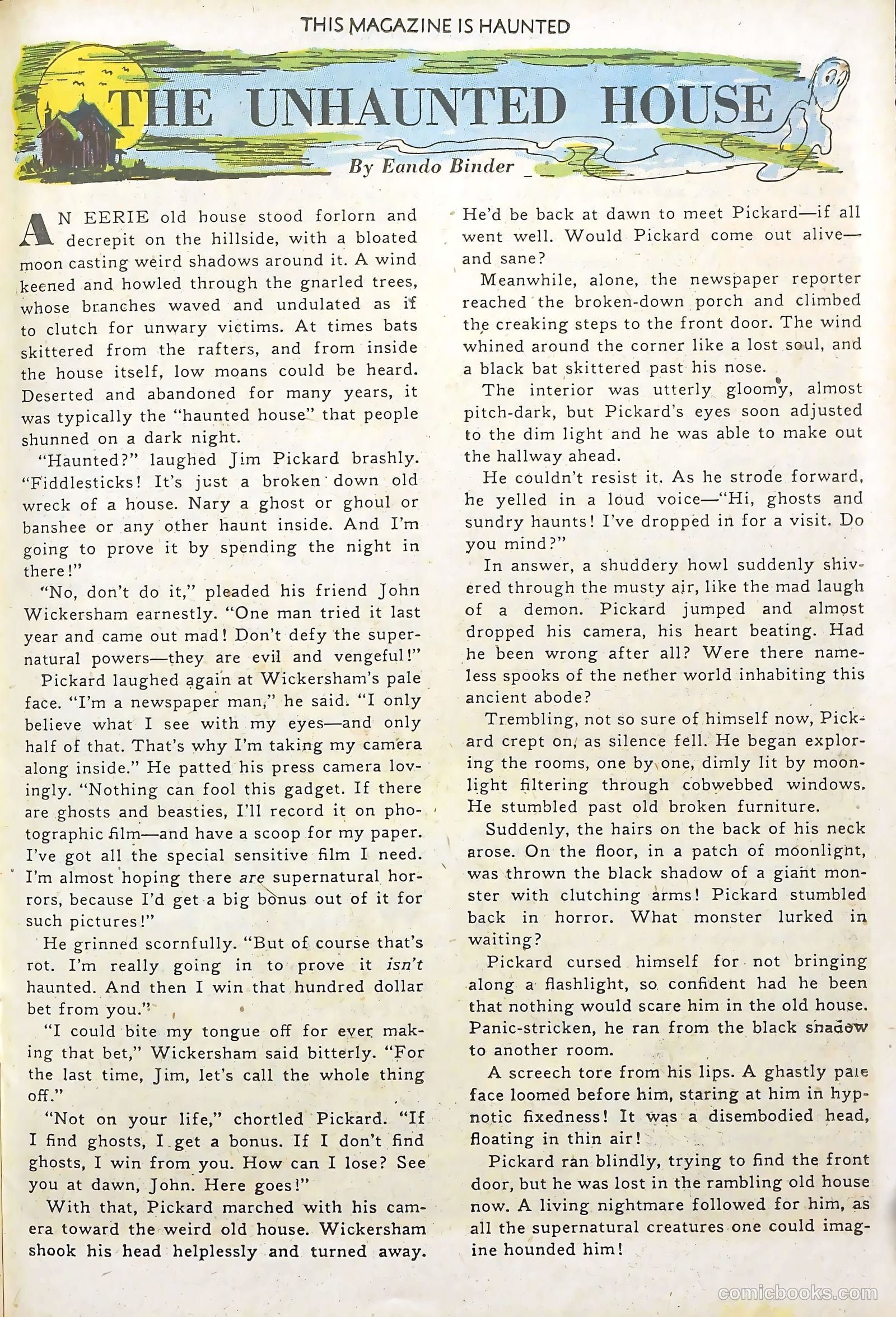 This Magazine Is Haunted #6 (1952) — page 23 of 36