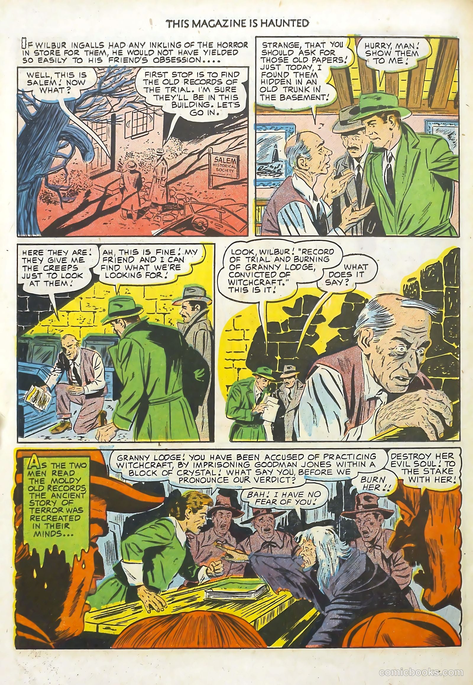 This Magazine Is Haunted #6 (1952) — page 26 of 36