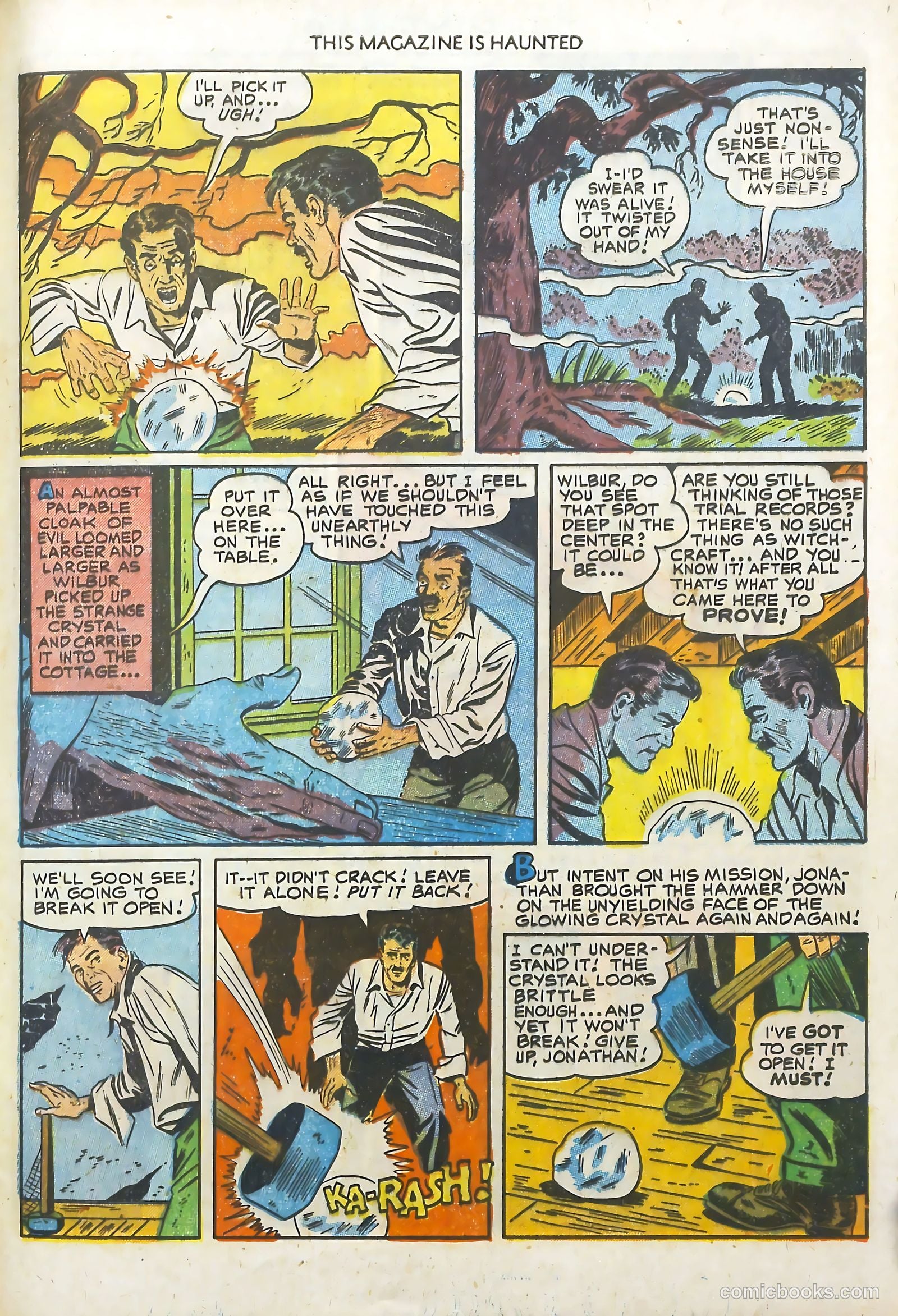 This Magazine Is Haunted #6 (1952) — page 29 of 36