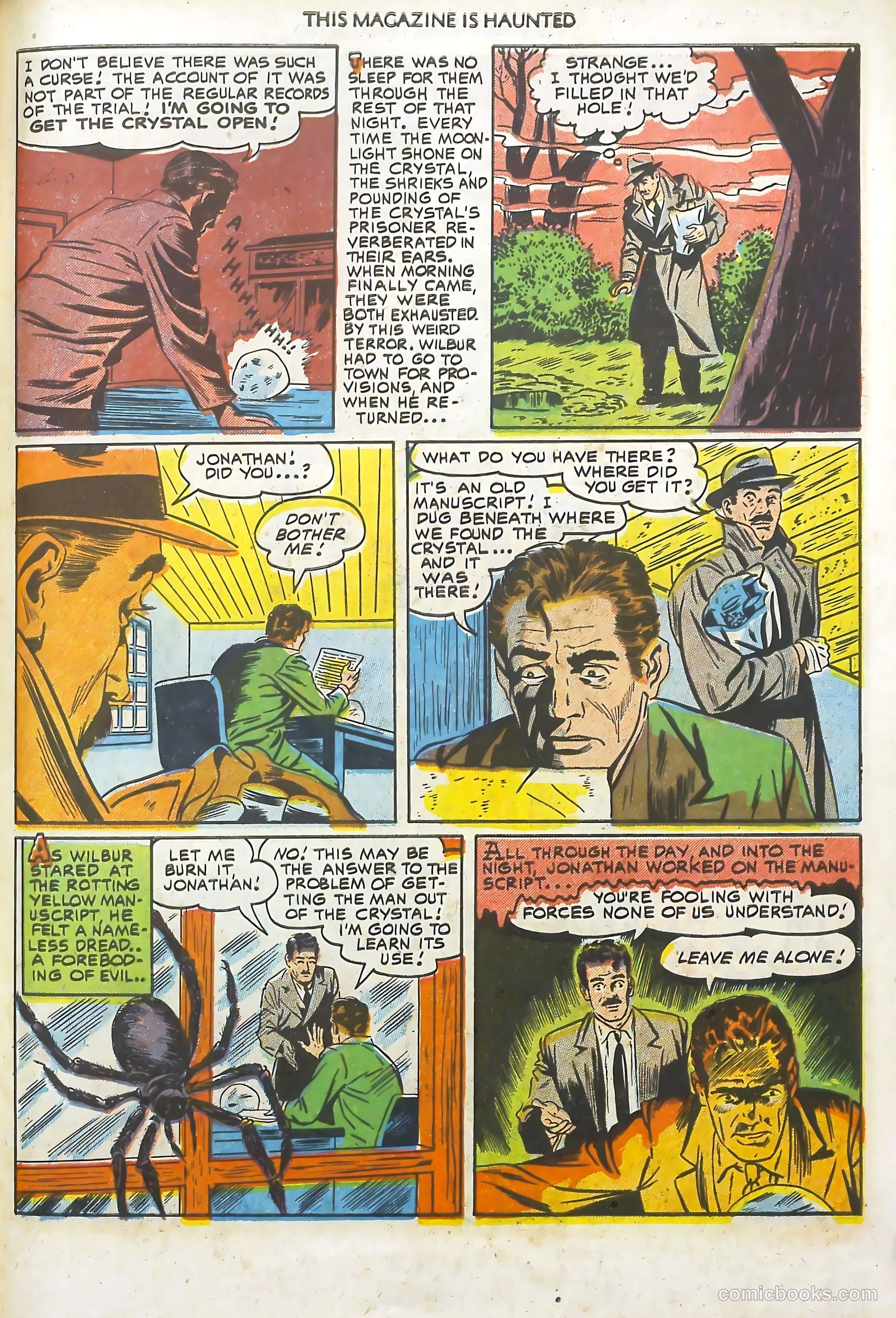 This Magazine Is Haunted #6 (1952) — page 31 of 36