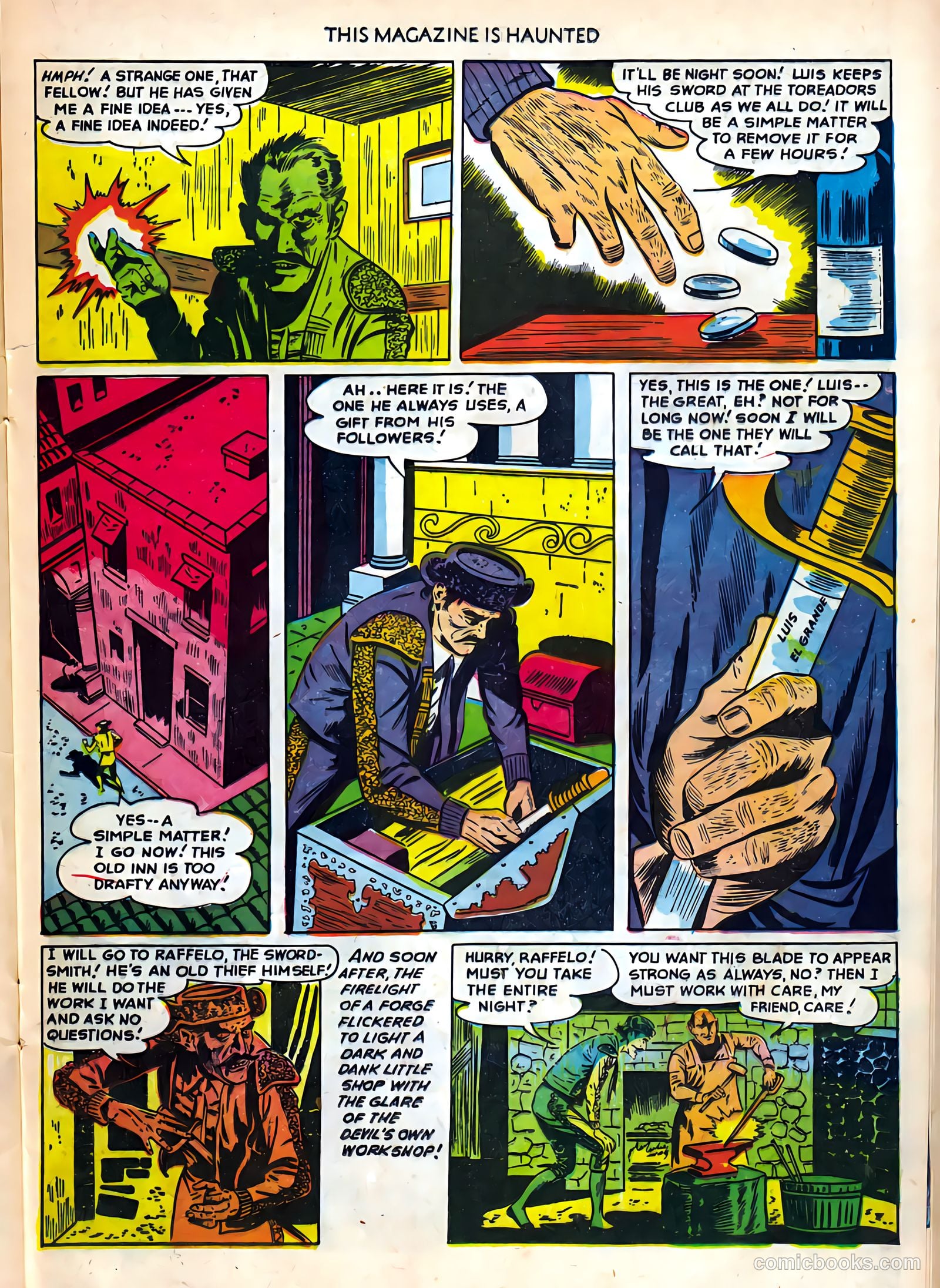 This Magazine Is Haunted #7 (1952) — page 17 of 36