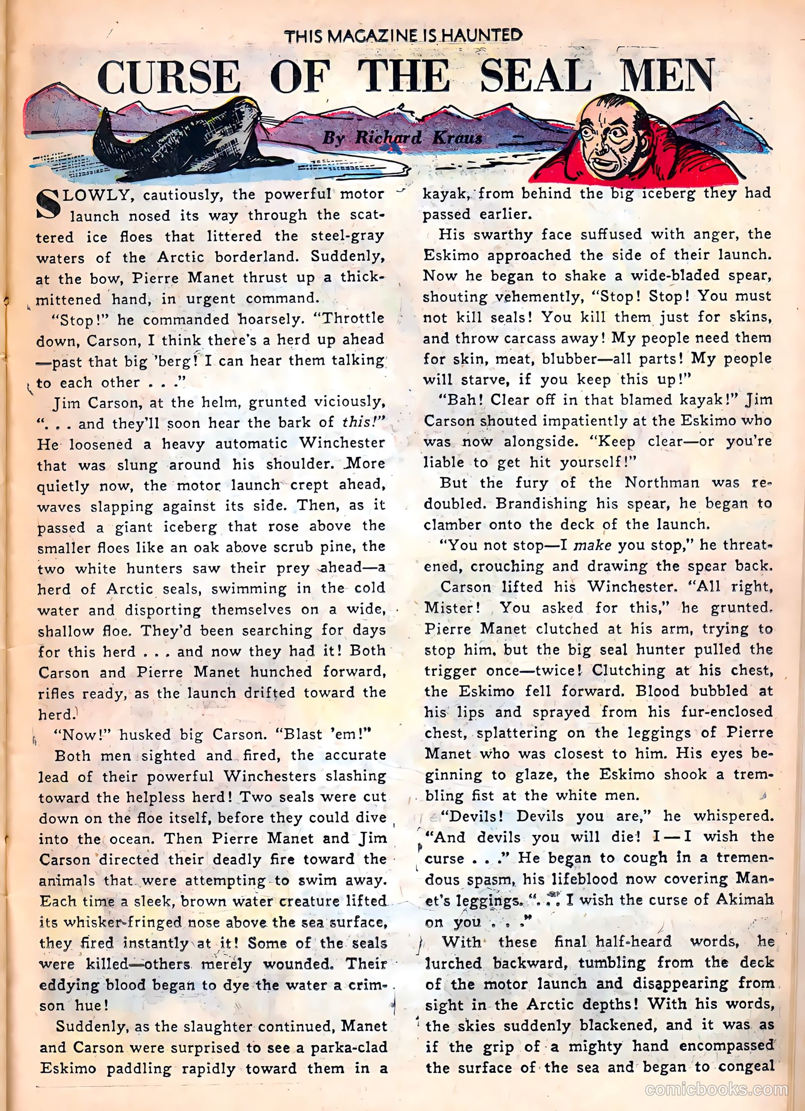 This Magazine Is Haunted #7 (1952) — page 23 of 36