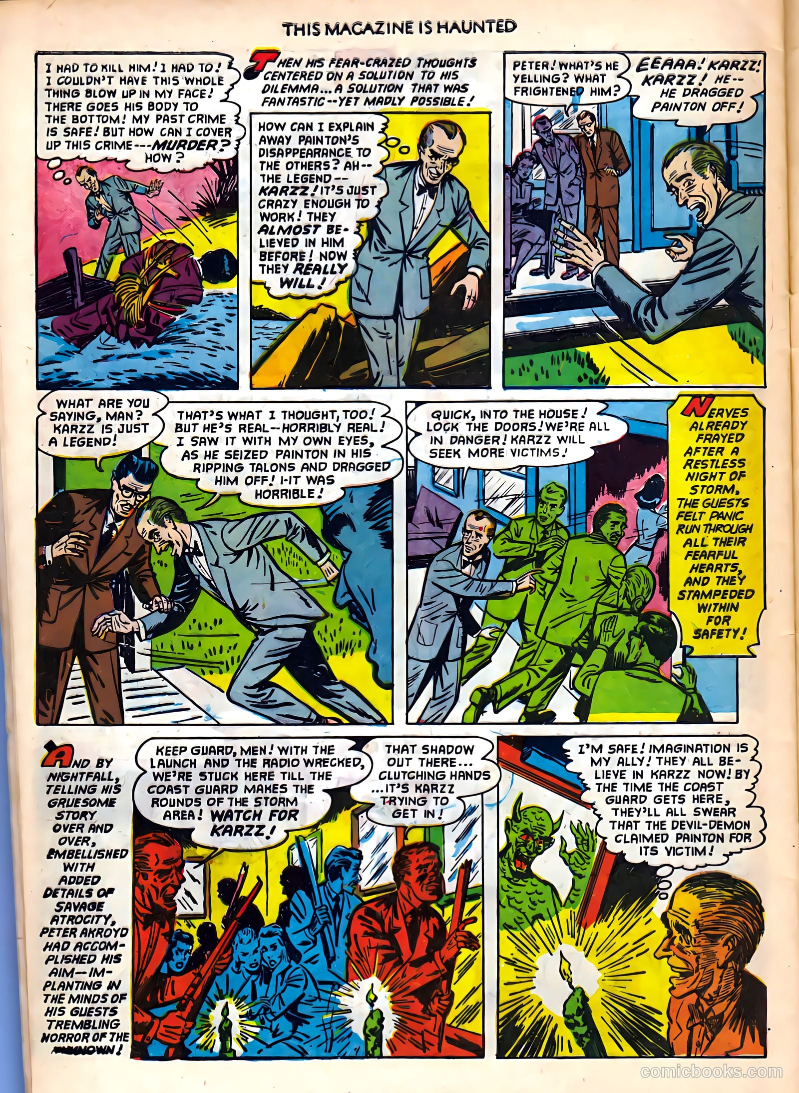 This Magazine Is Haunted #7 (1952) — page 28 of 36
