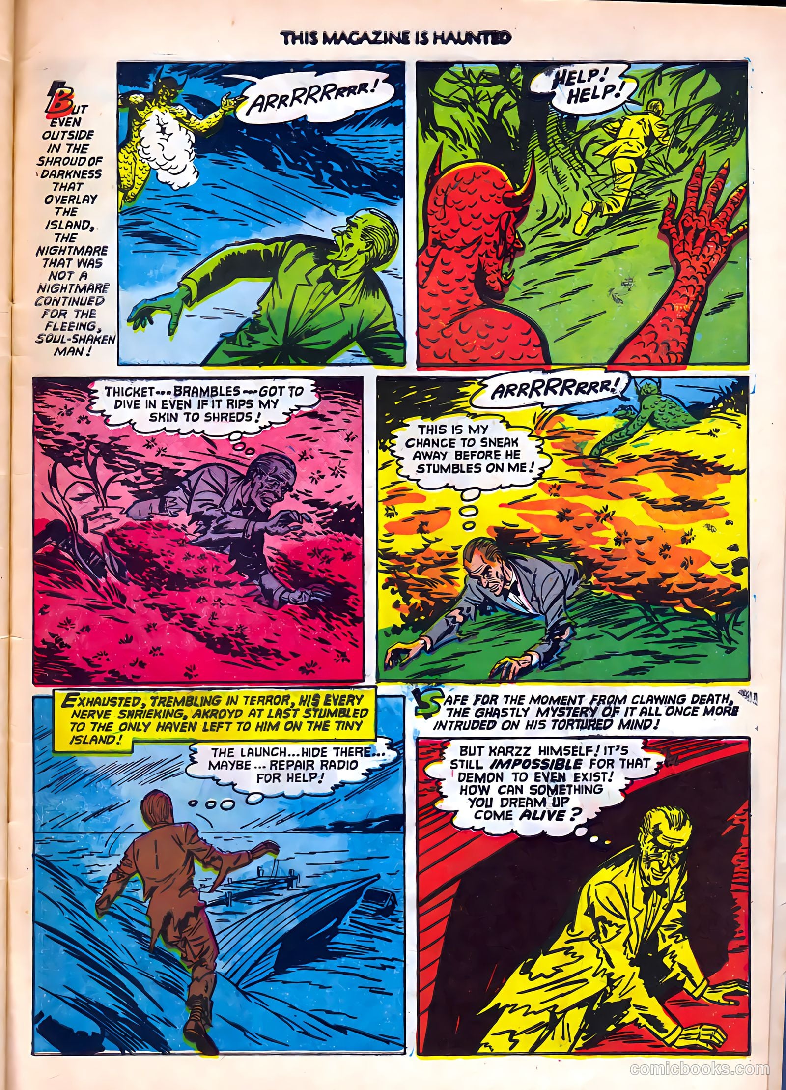 This Magazine Is Haunted #7 (1952) — page 31 of 36