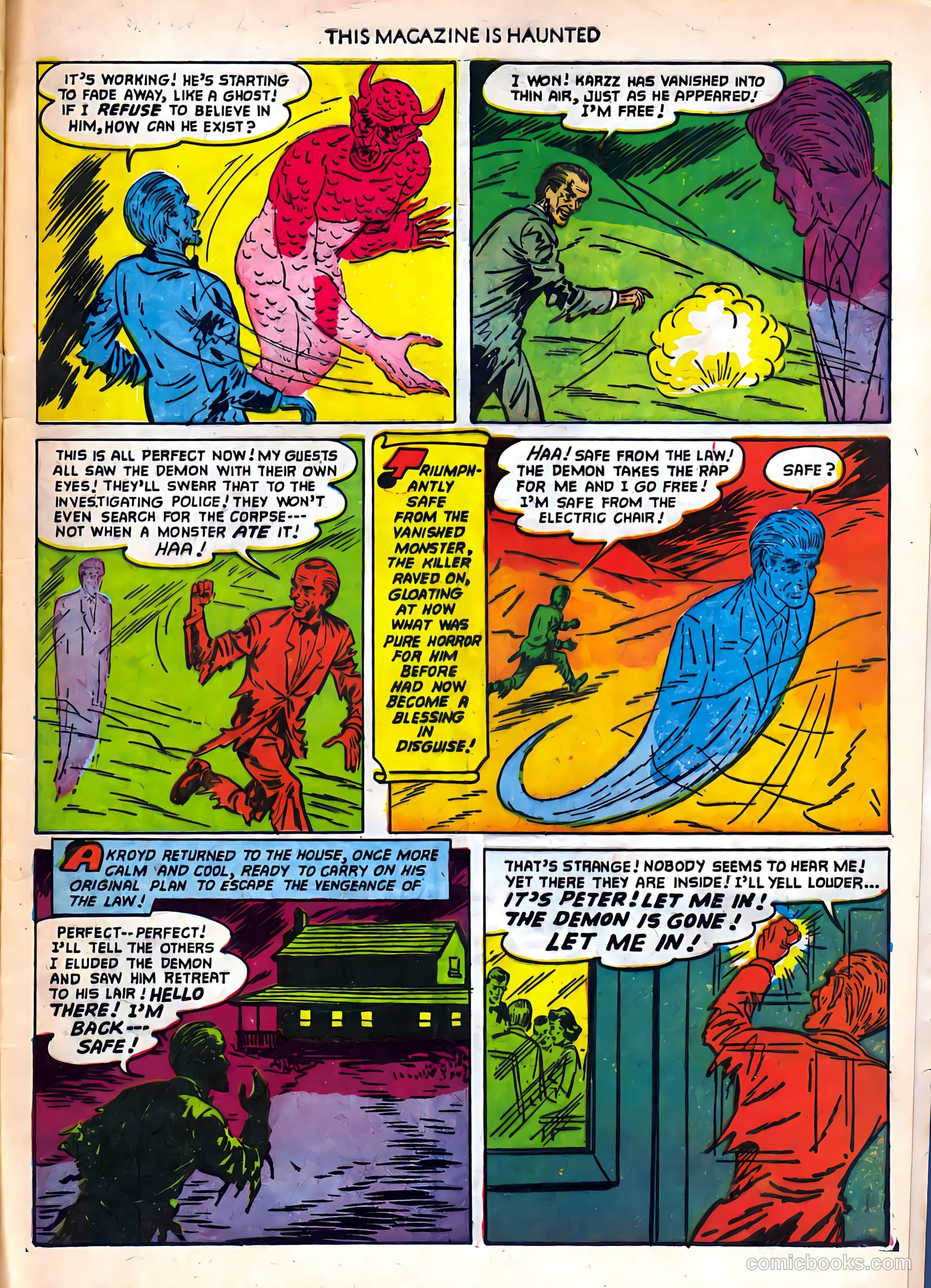 This Magazine Is Haunted #7 (1952) — page 33 of 36