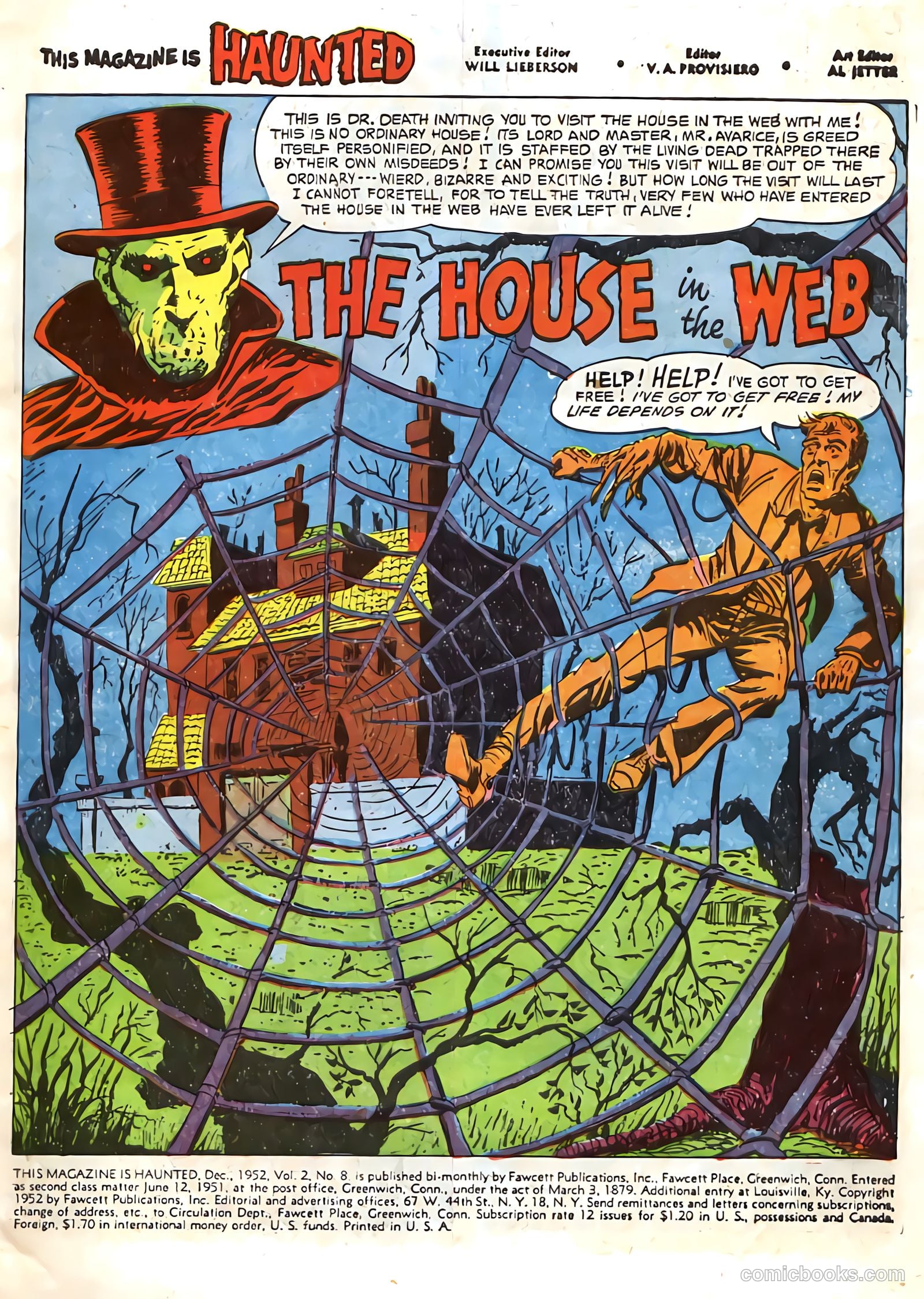 This Magazine Is Haunted #8 (1952) — page 3 of 36