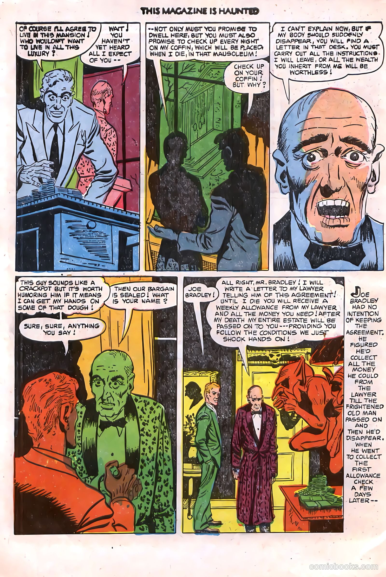 This Magazine Is Haunted #8 (1952) — page 6 of 36