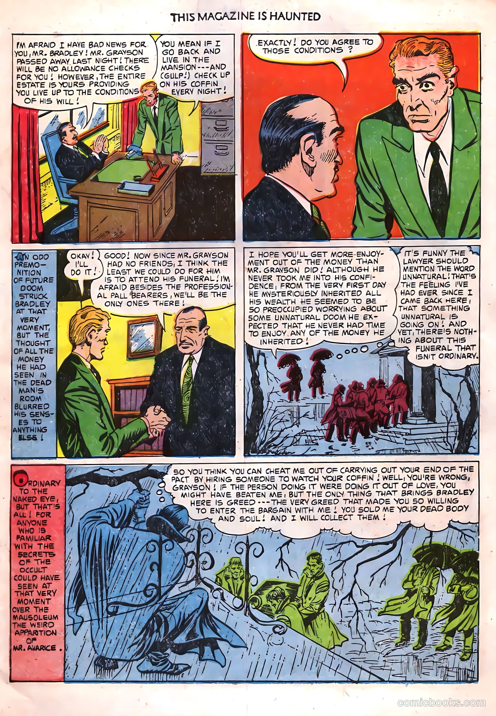This Magazine Is Haunted #8 (1952) — page 7 of 36