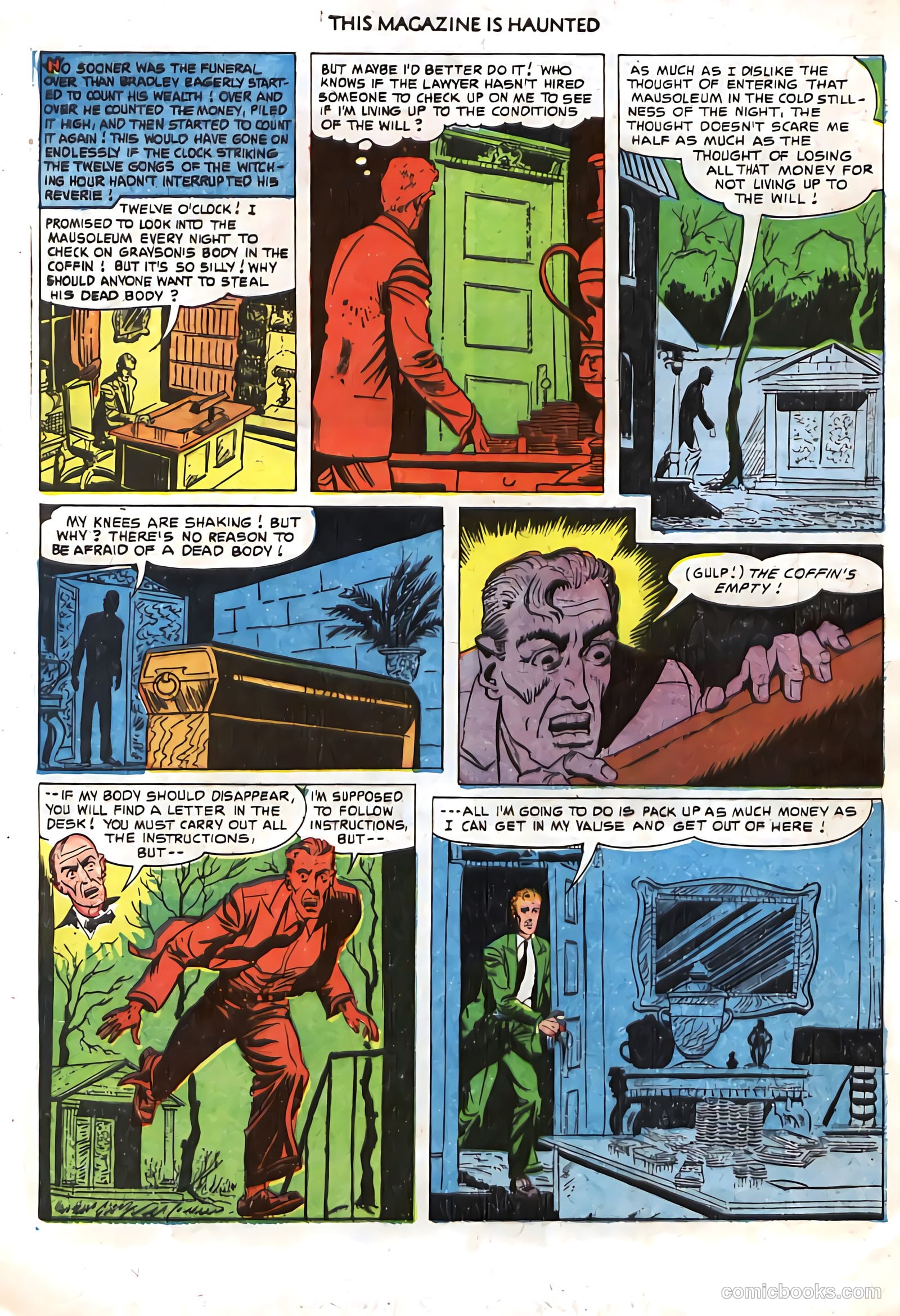 This Magazine Is Haunted #8 (1952) — page 8 of 36