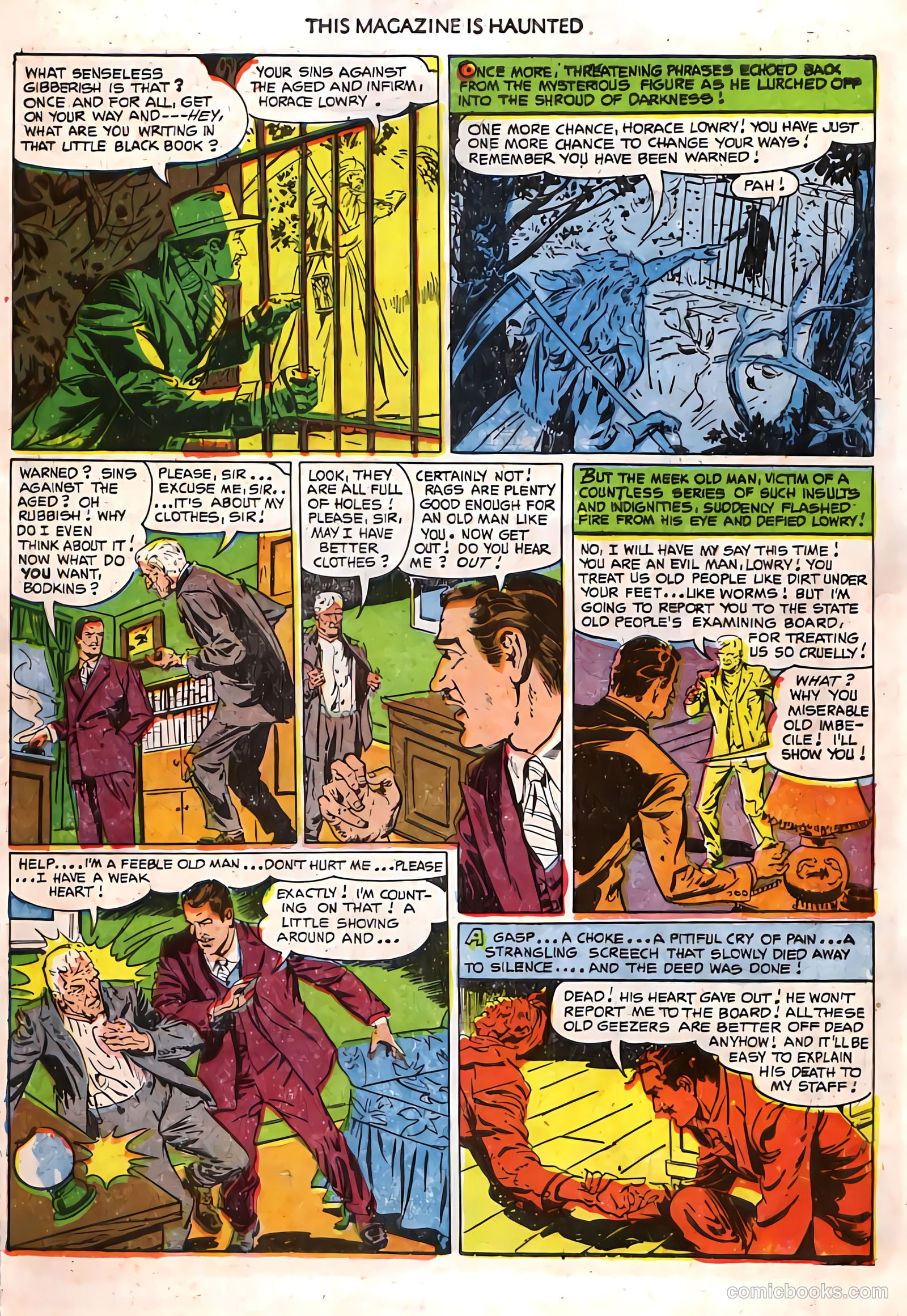 This Magazine Is Haunted #8 (1952) — page 15 of 36