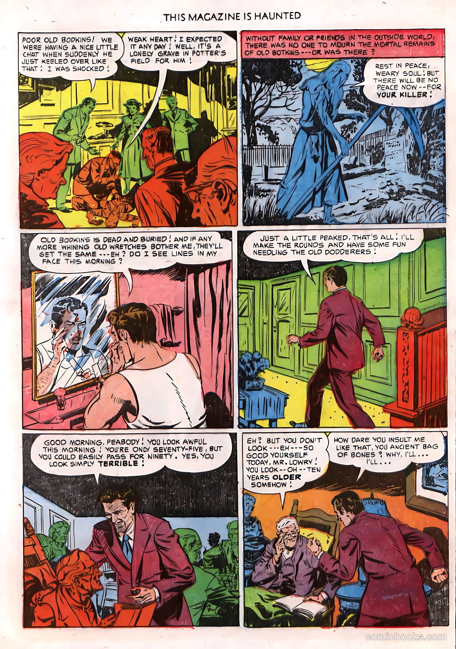 This Magazine Is Haunted #8 (1952) — page 16 of 36