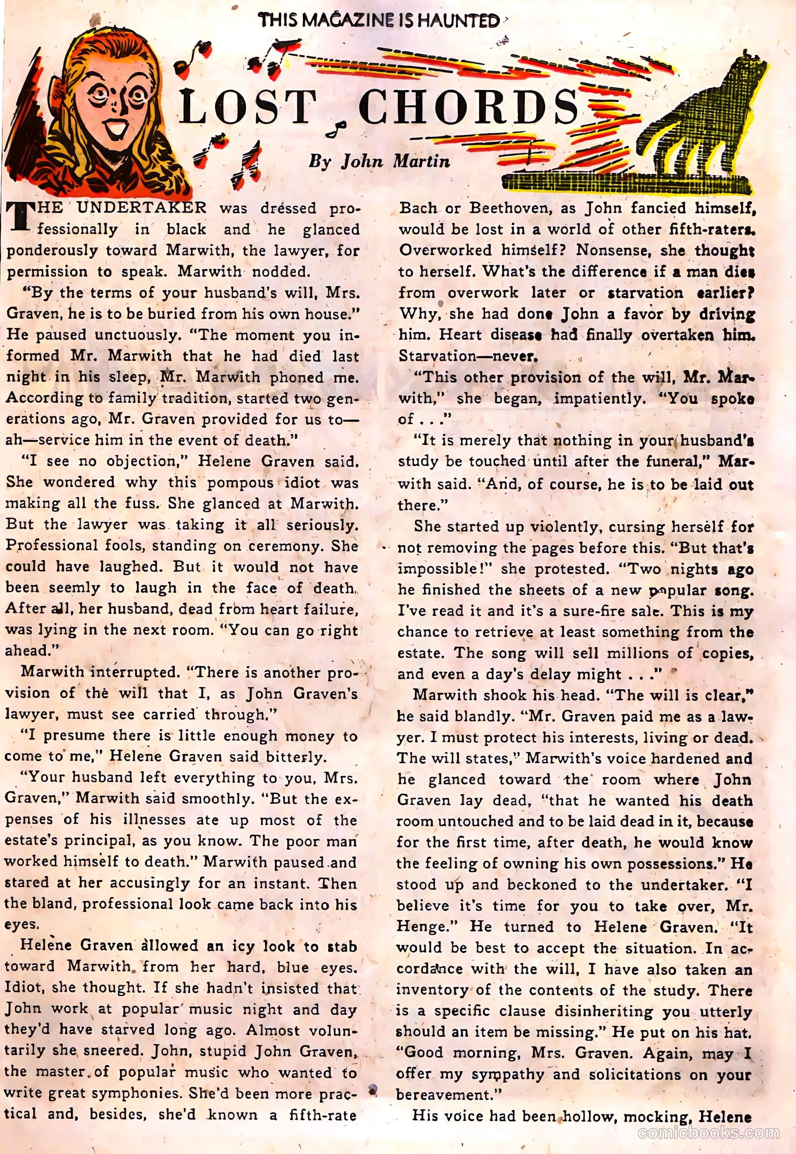 This Magazine Is Haunted #8 (1952) — page 23 of 36